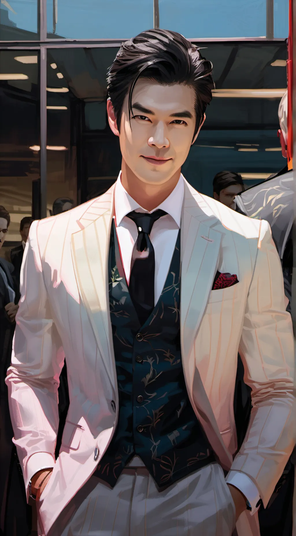 ai character: mile background