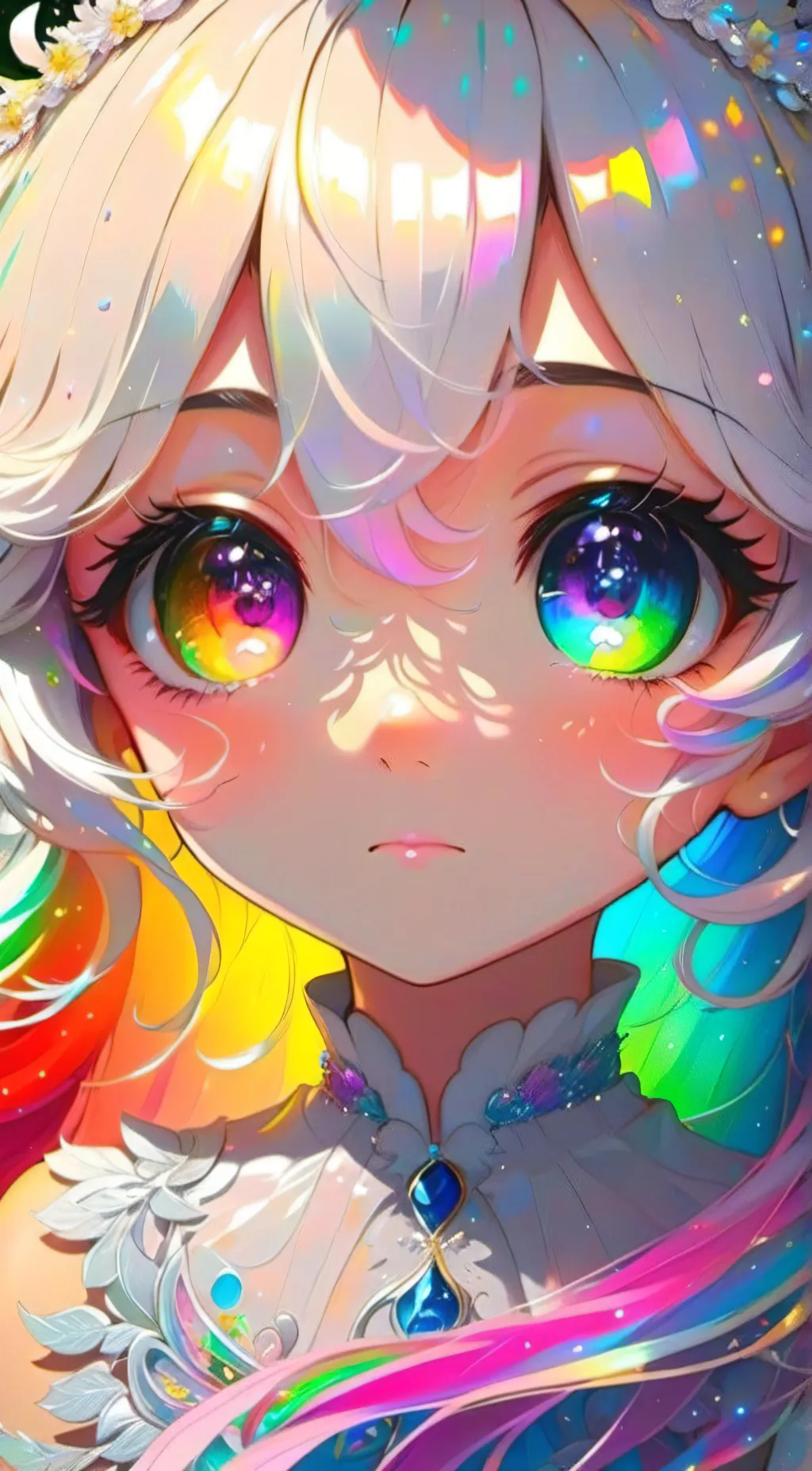 ai character: Gem background
