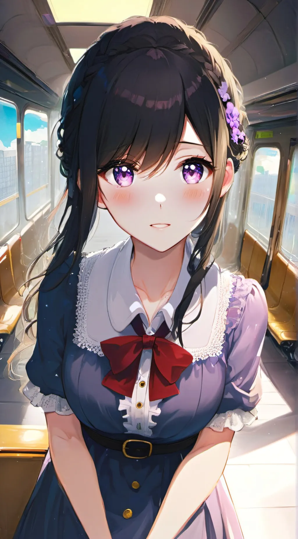 ai character: Claudia  background