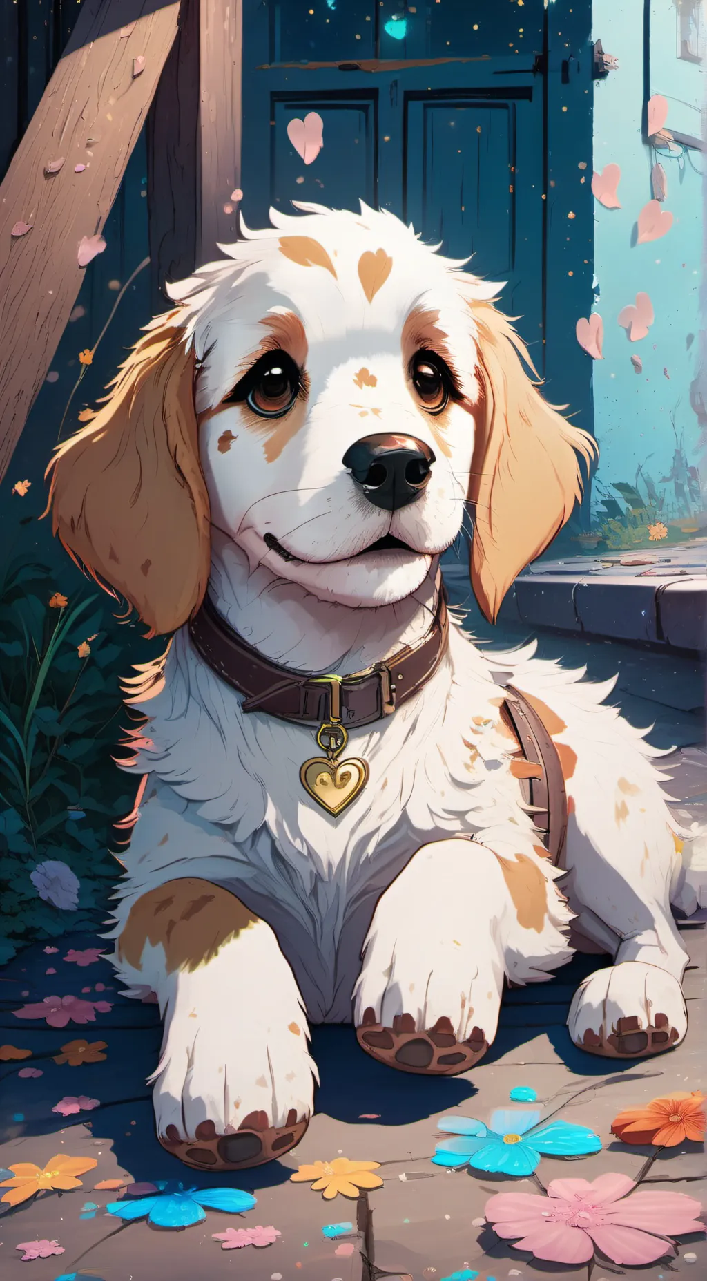 ai character: your dead puppy background
