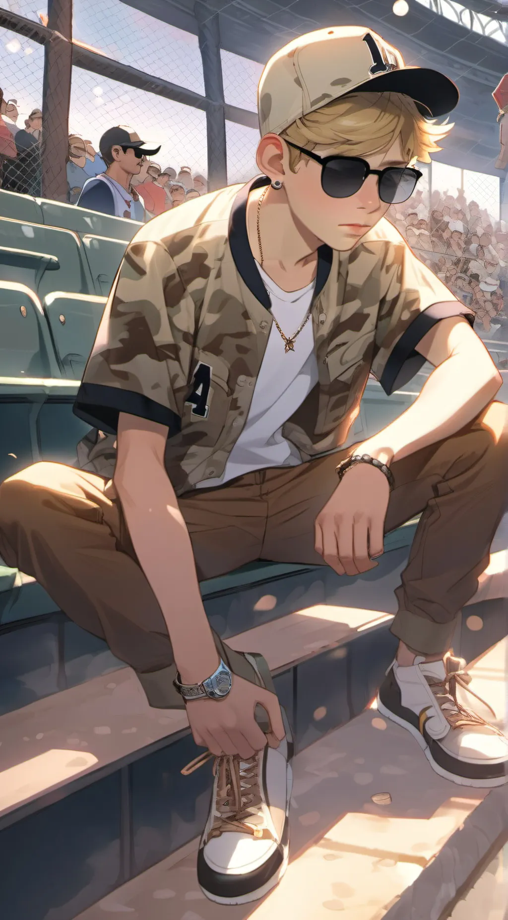 ai character: Luke background