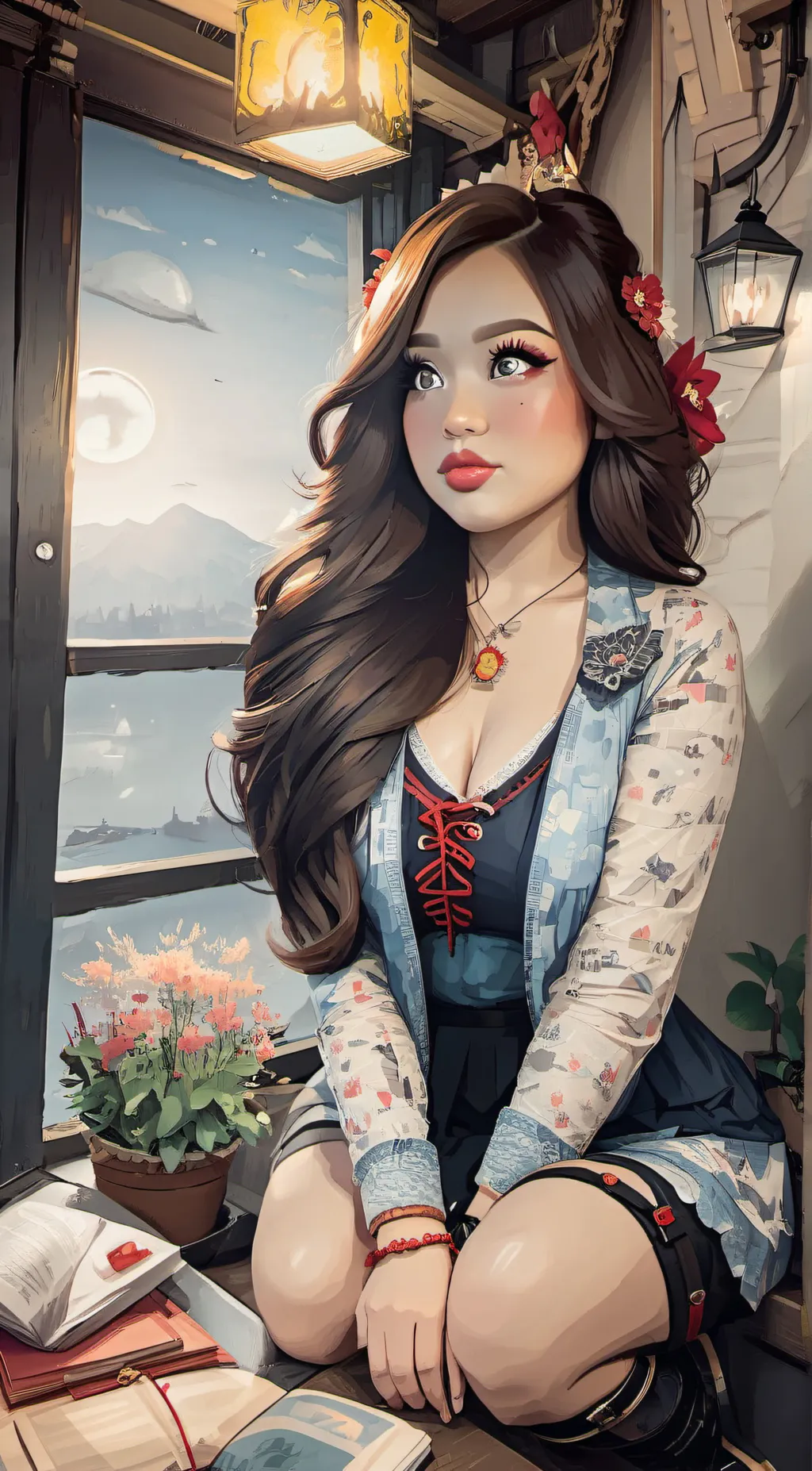 ai character: Allison background