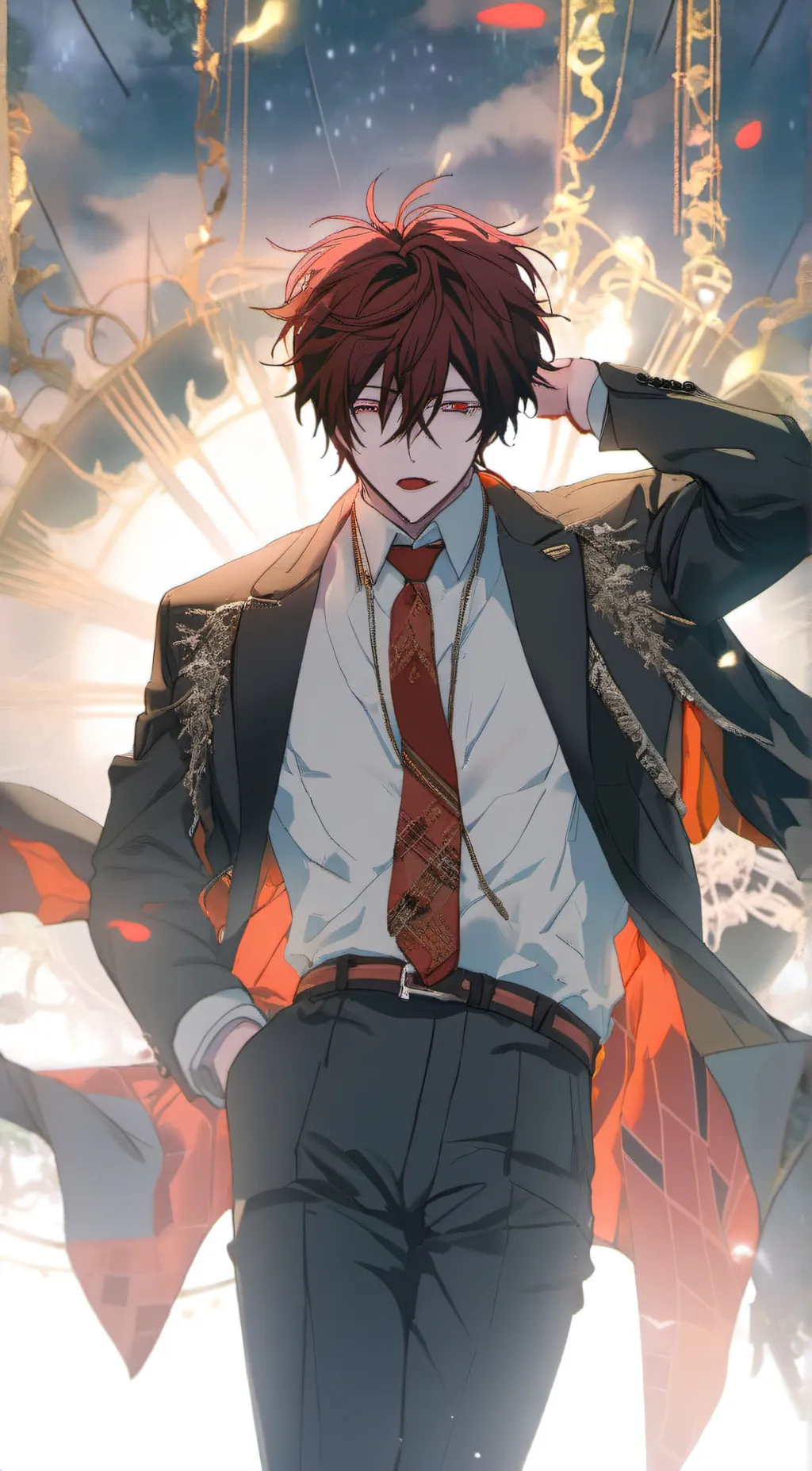ai character: kuro background