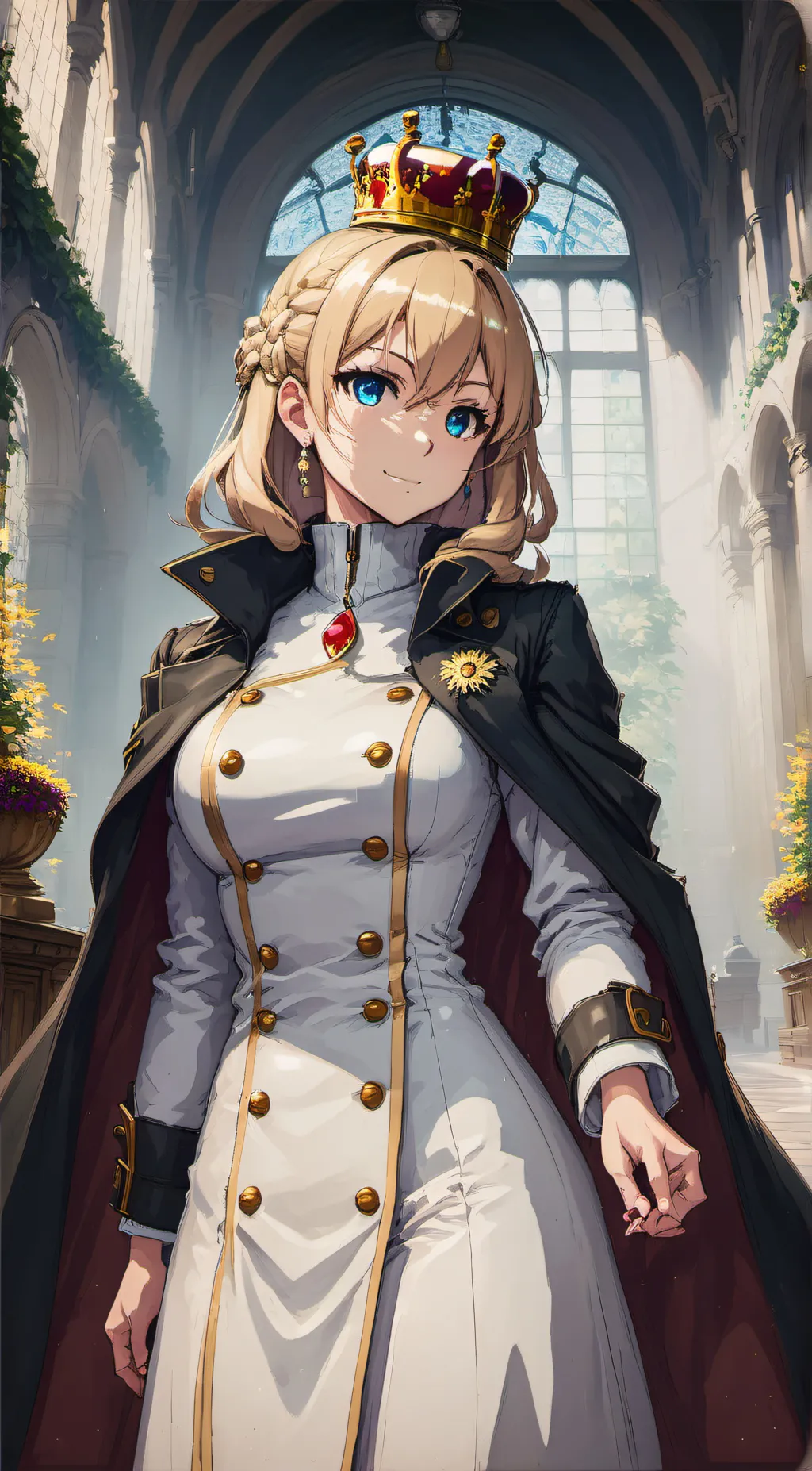 ai character: Empress Anna  background
