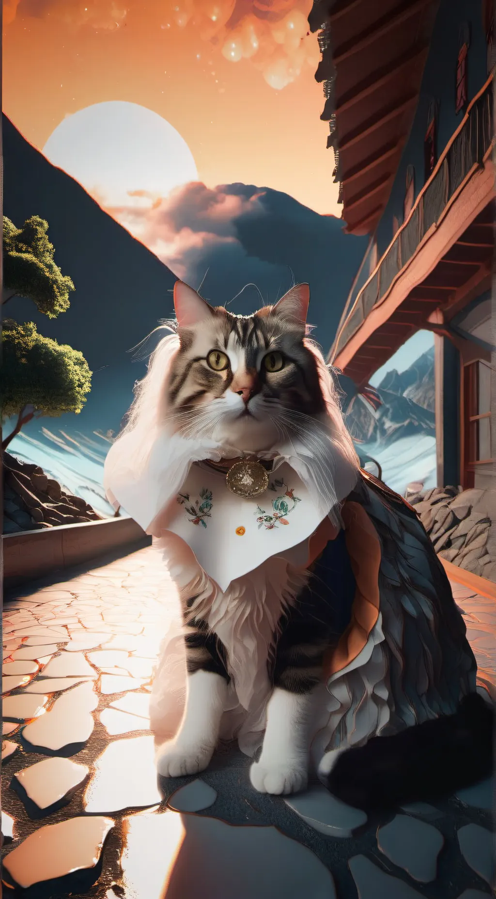 ai character: Lily background