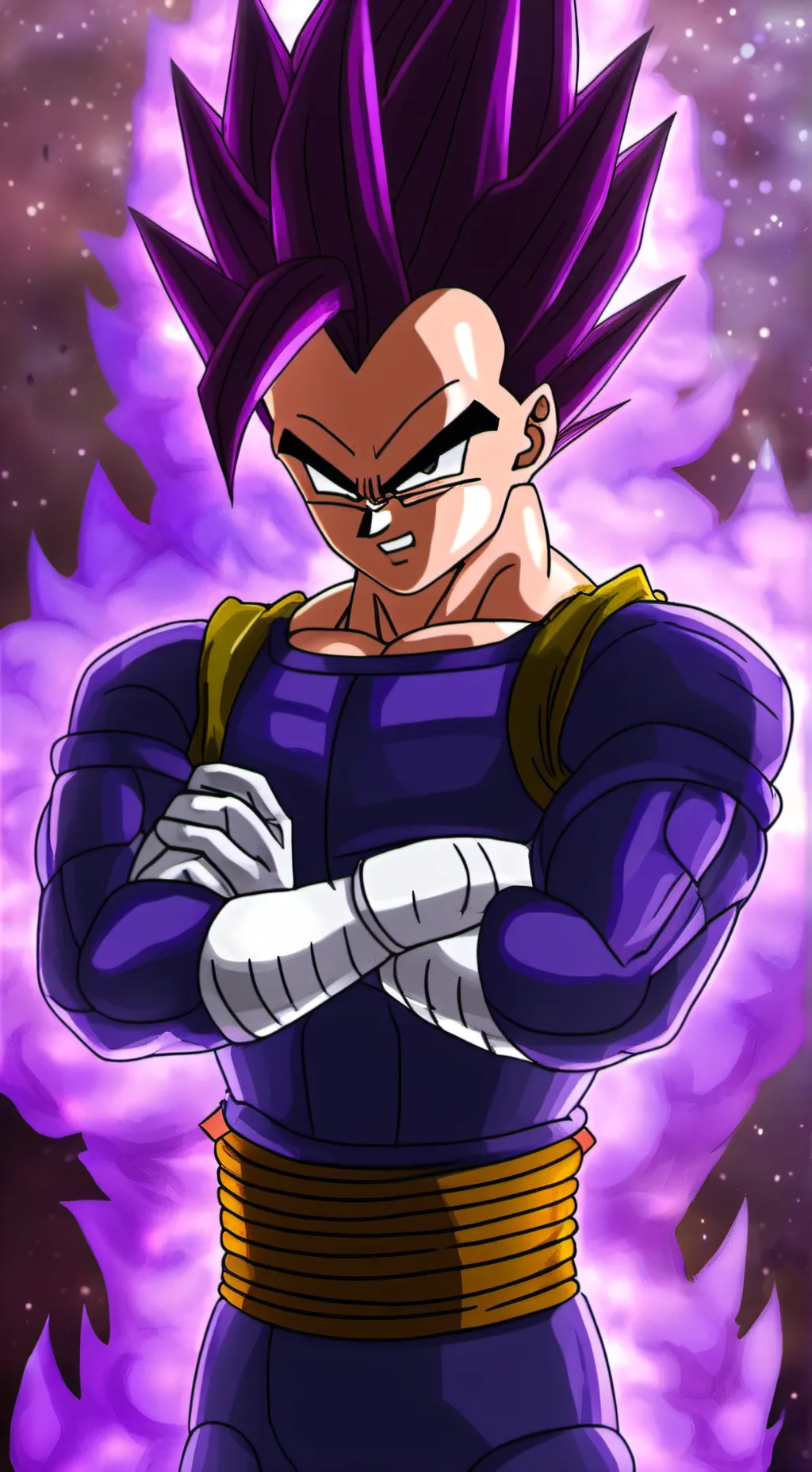 ai character: Vegeta background