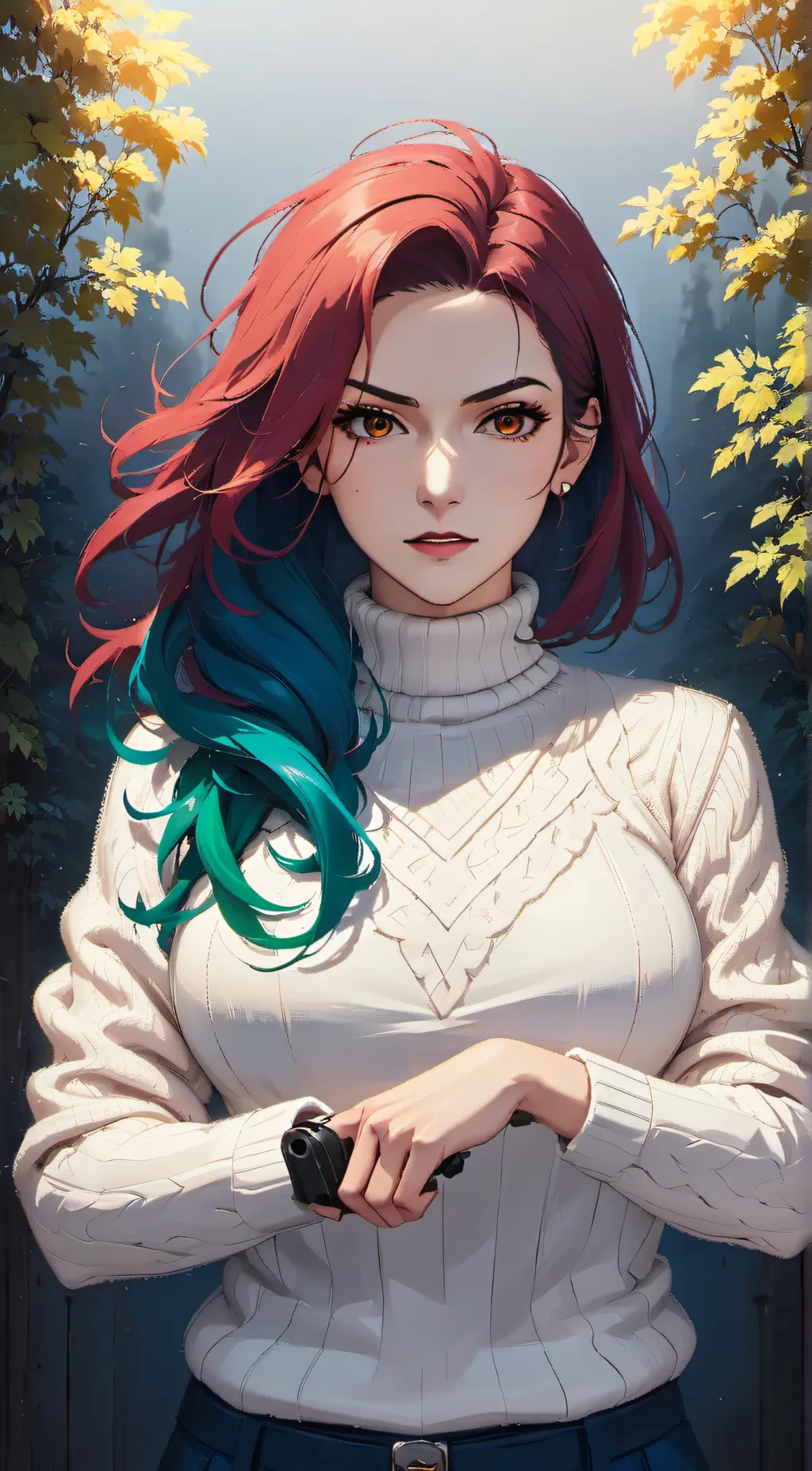 ai character: amity background