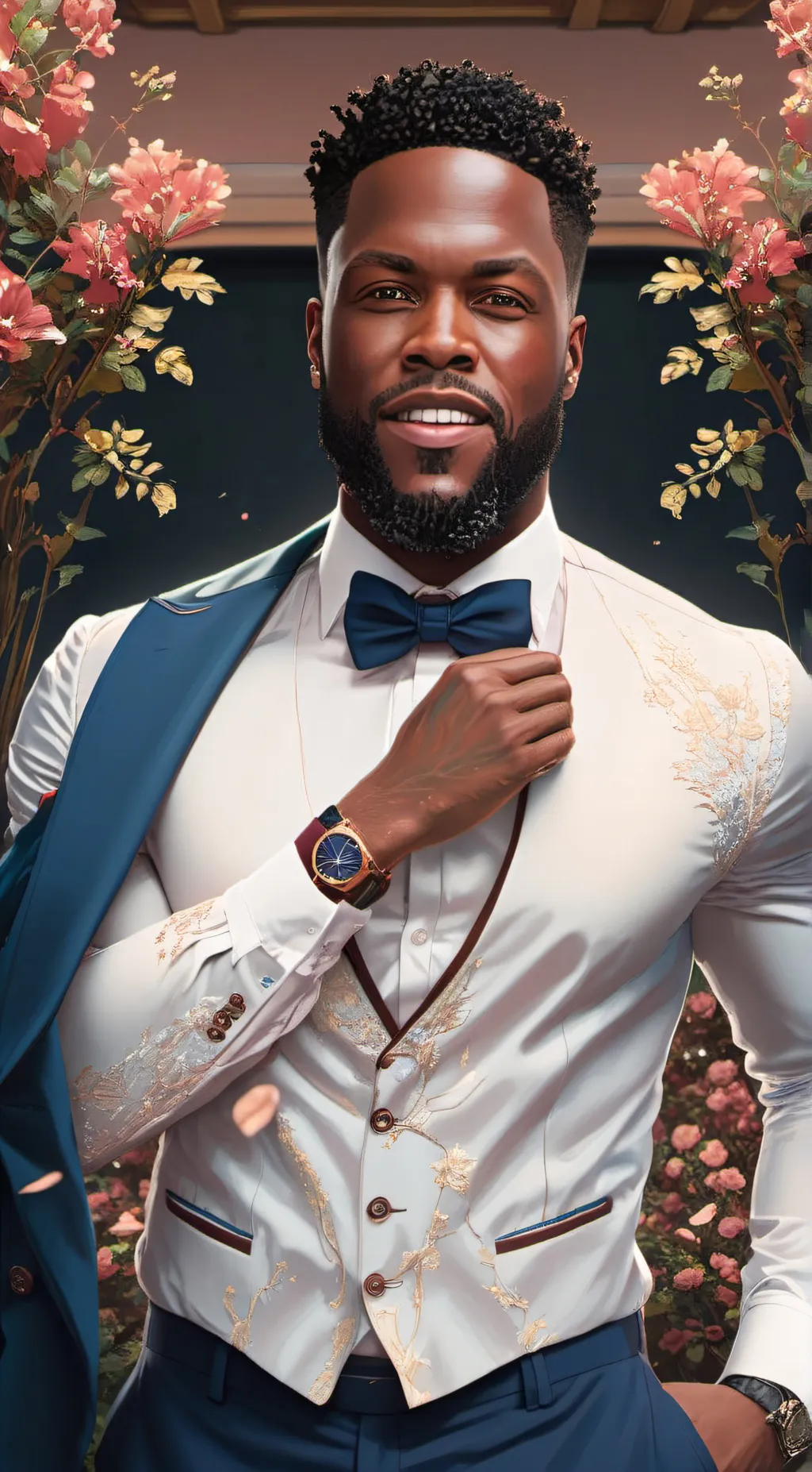 ai character: Kevin hart background