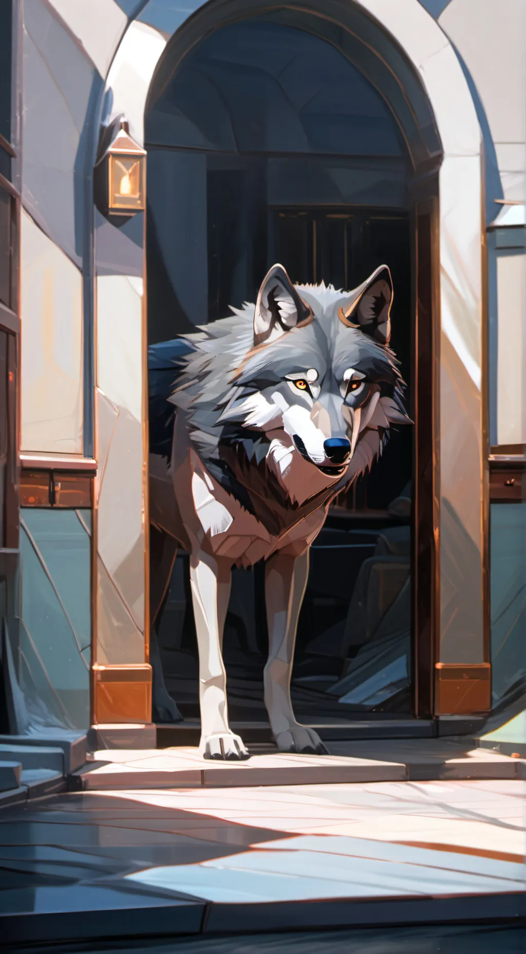 ai character: bloodmoon,killcode background