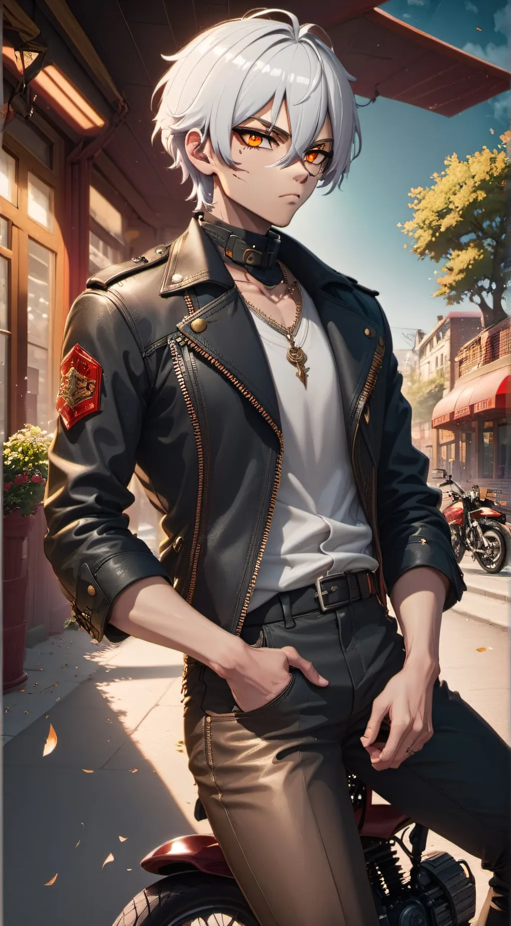 ai character: Raph background