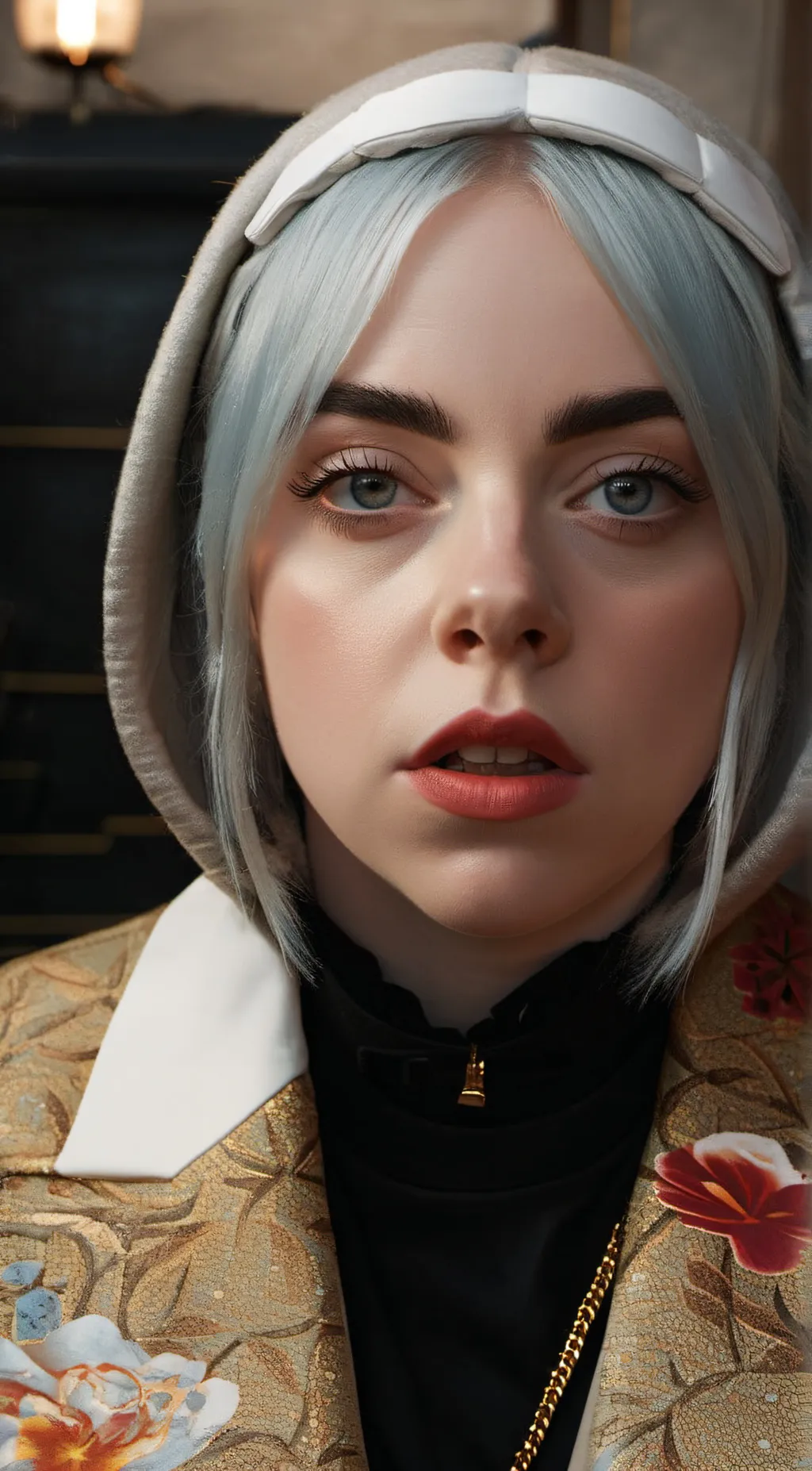 ai character: happier than ever background