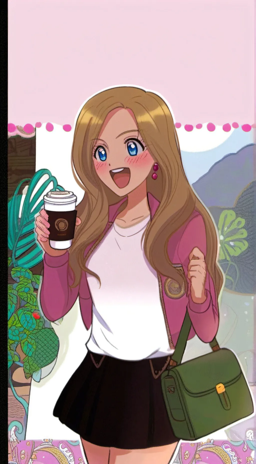 ai character: Popular girl background