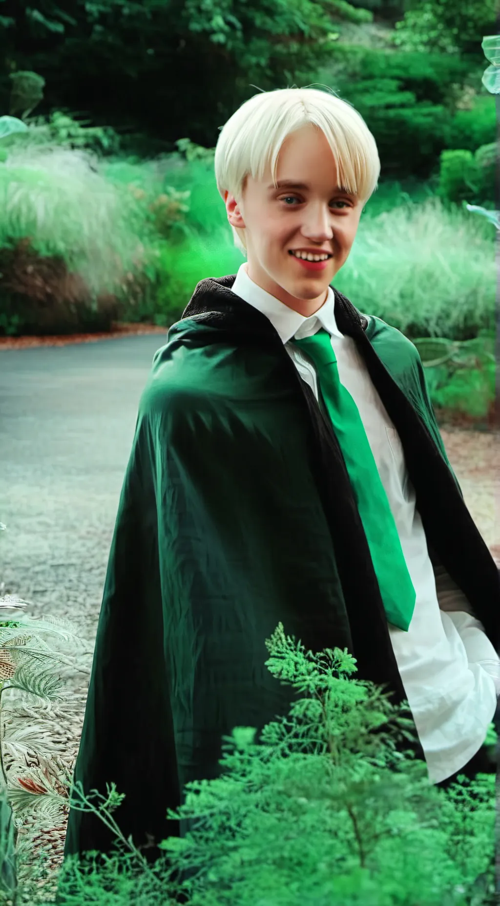 ai character: ~•Draco malfoy•~ background