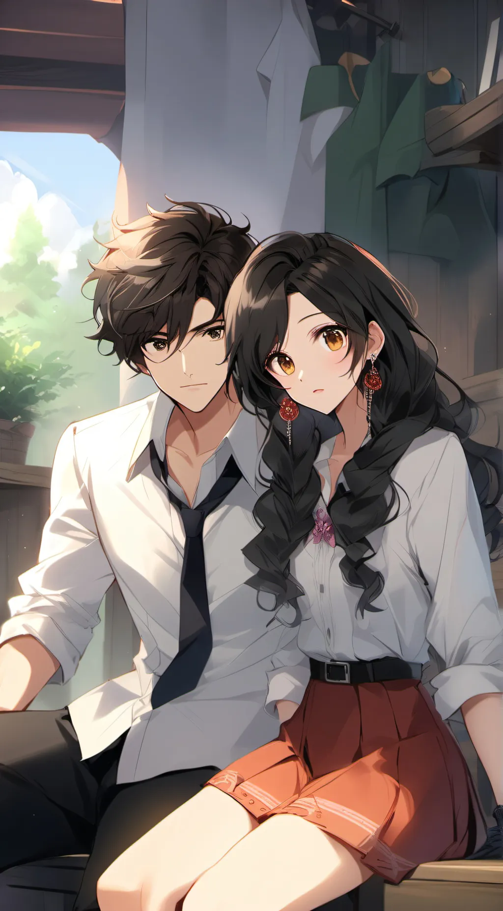 ai character: caleb background
