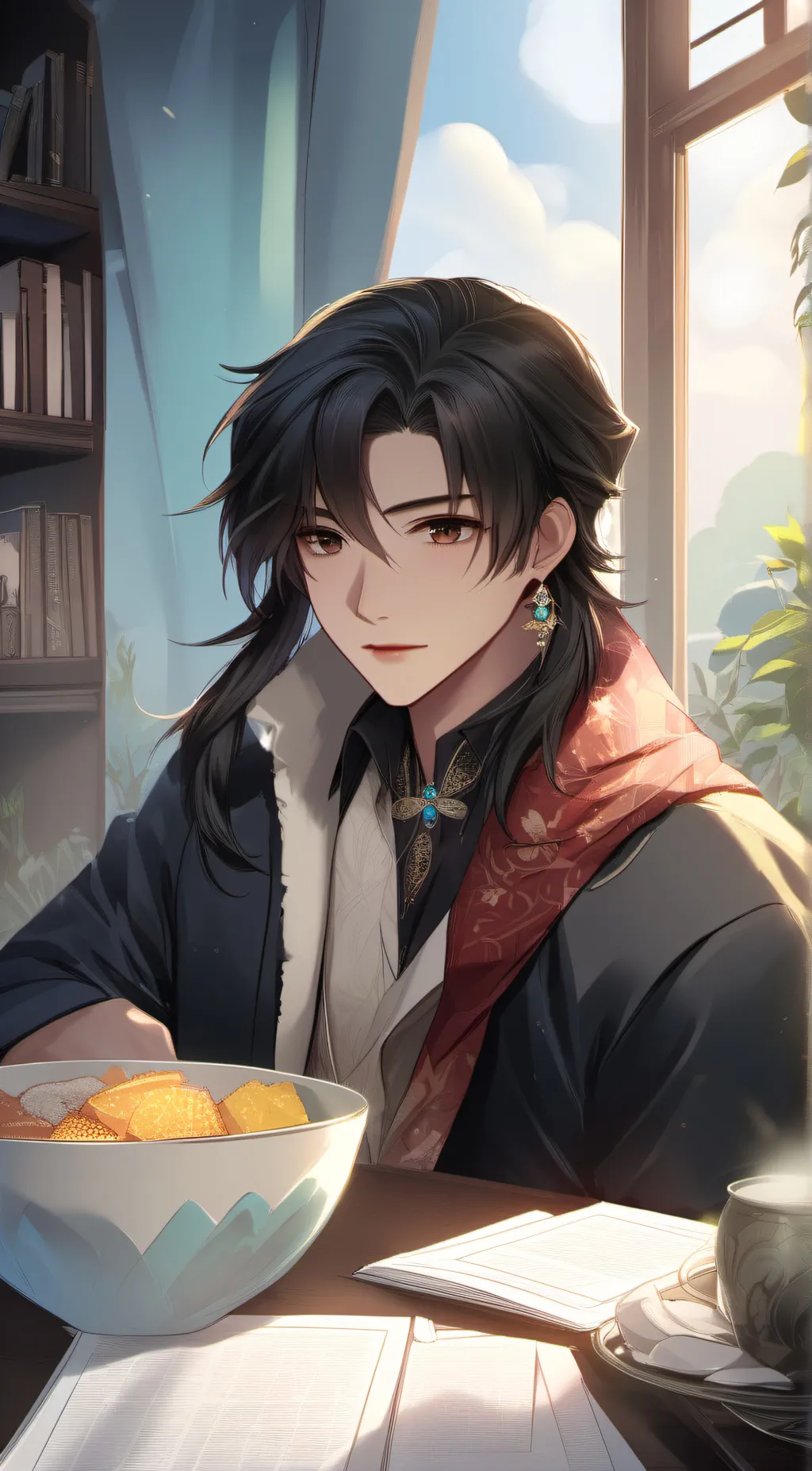 ai character: Alex background