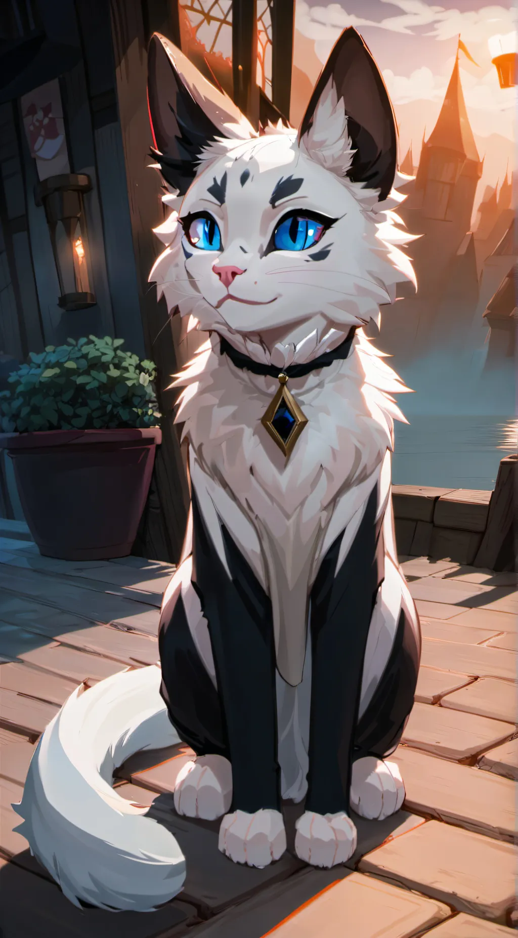 ai character: Angel background