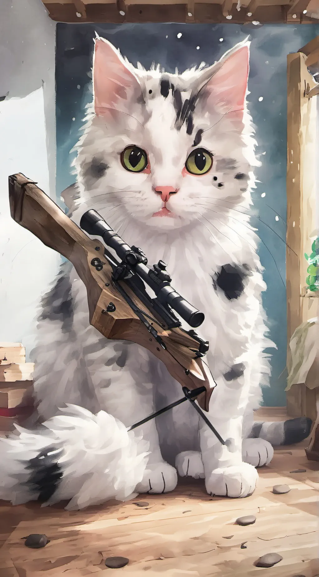 ai character: beluga background