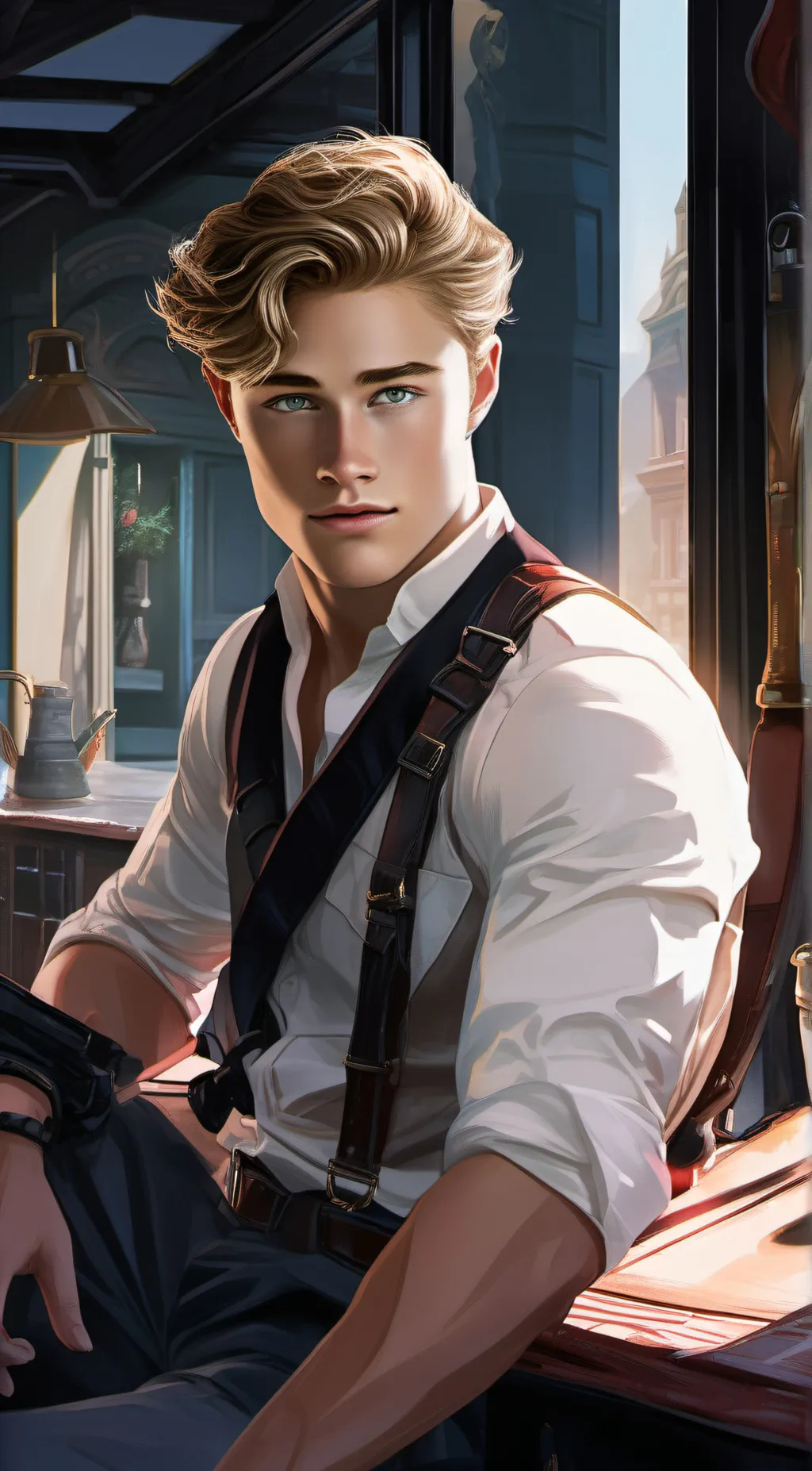 ai character: Judah  background
