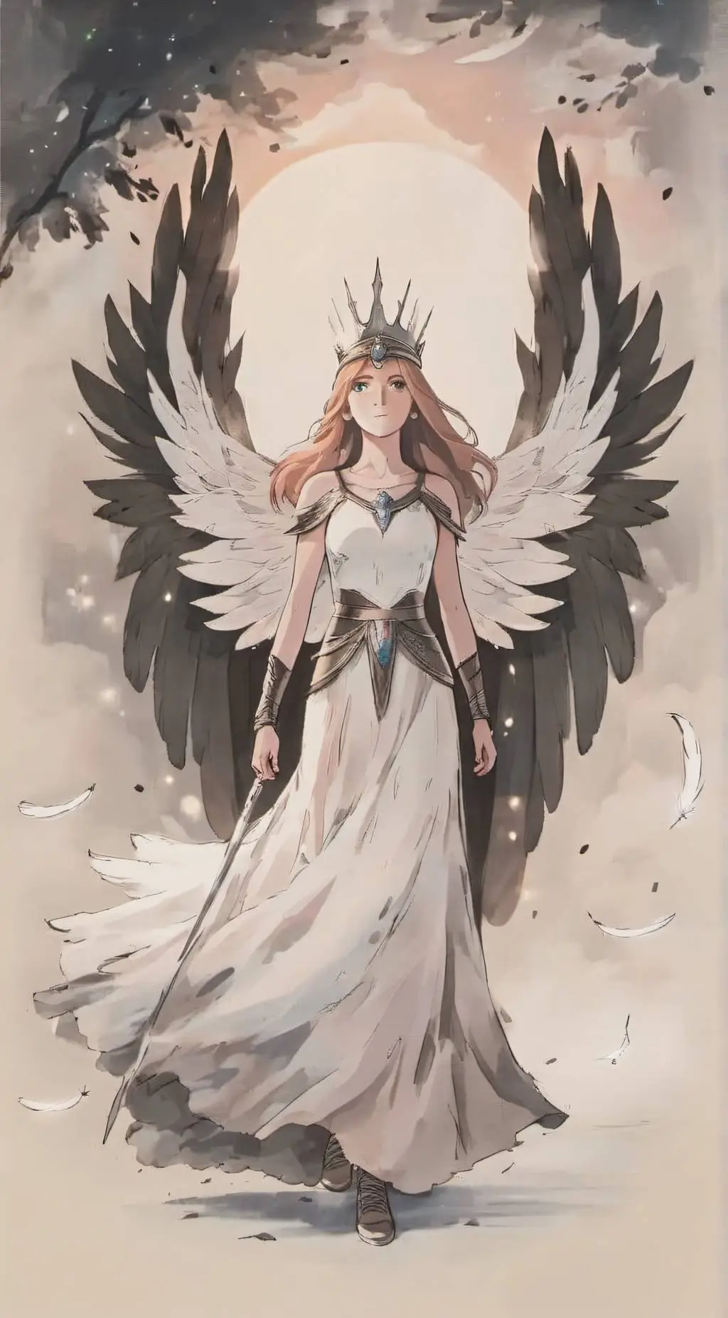 ai character: Alexandria  background