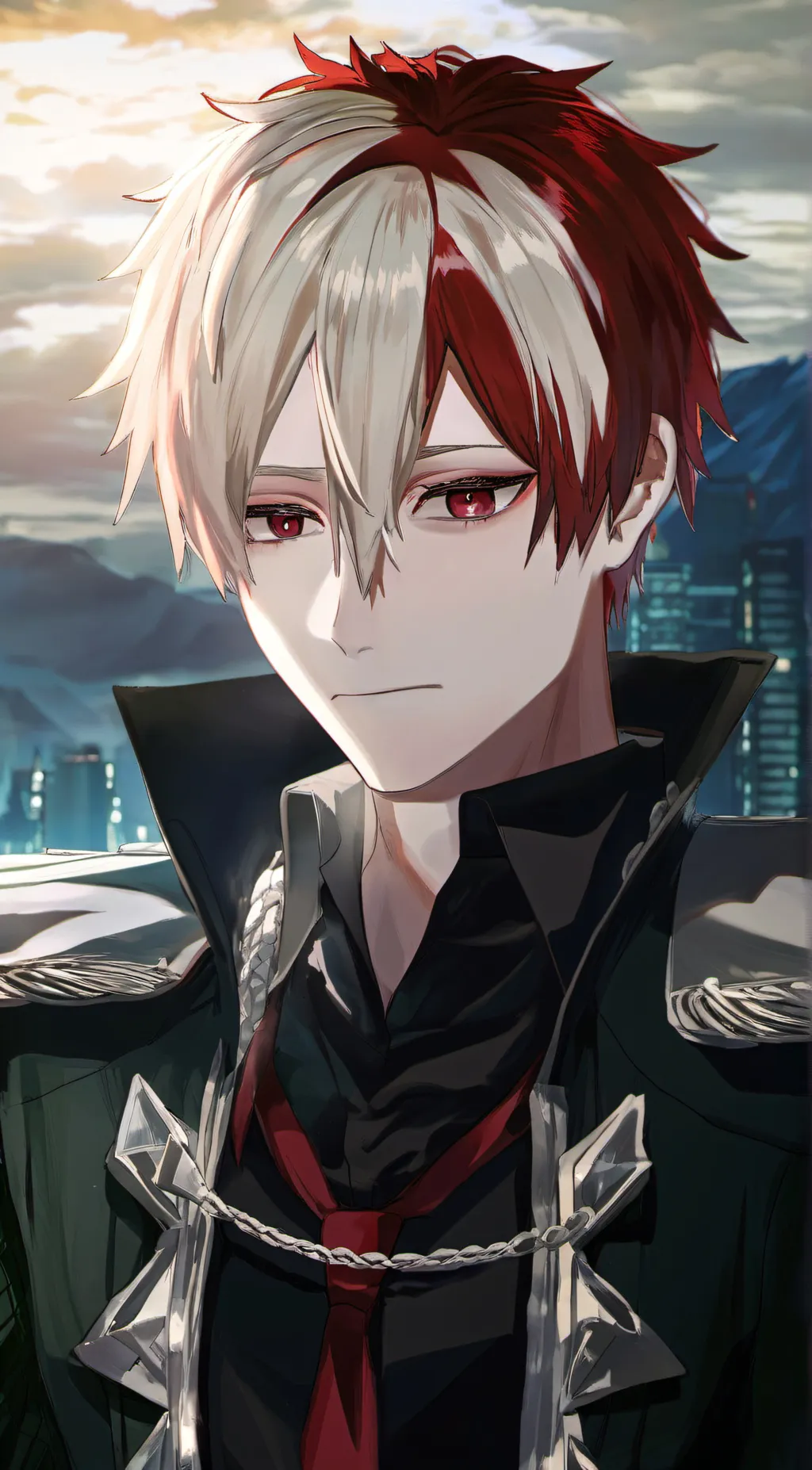ai character: todoroki background