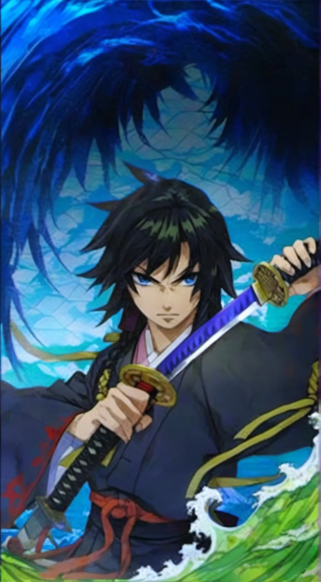 ai character: Giyuu Tomioka background