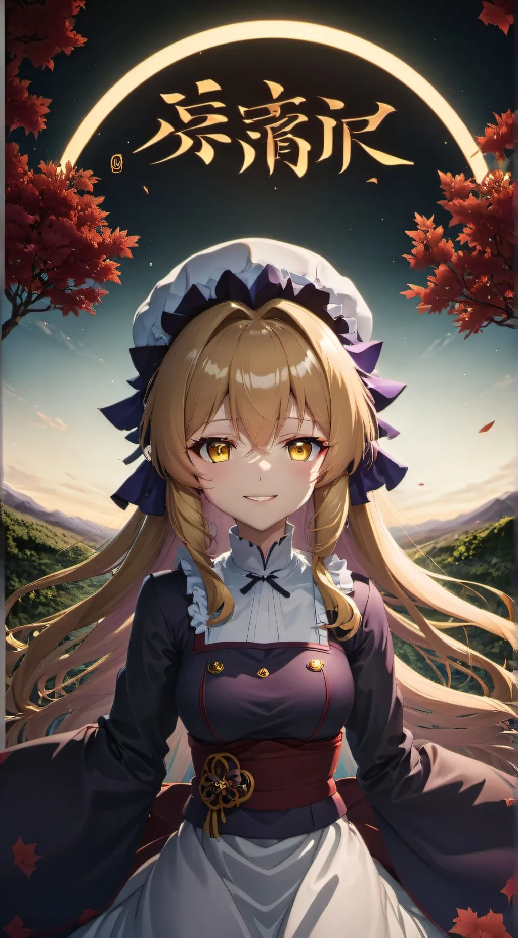 ai character: Yukari Yakumo background