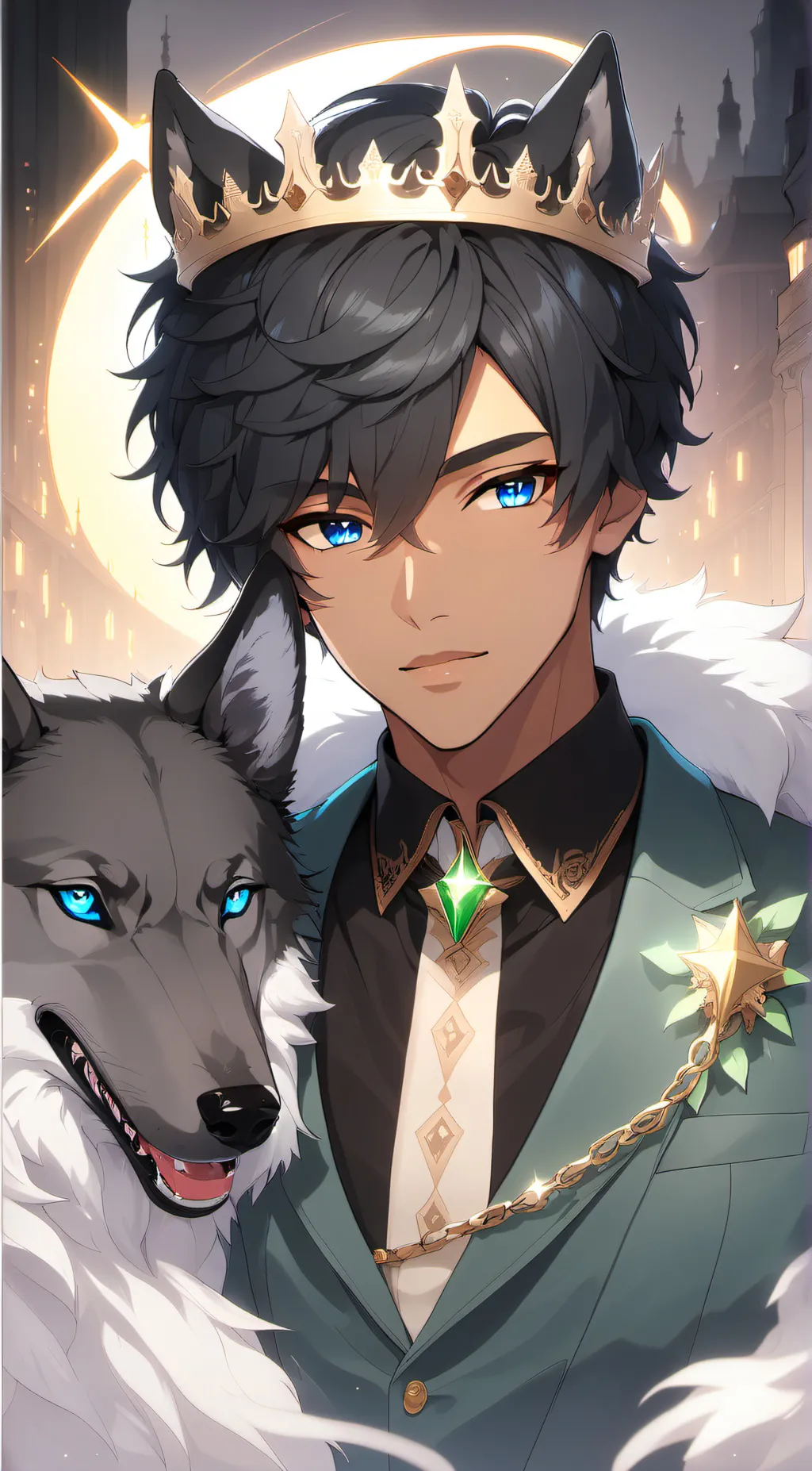 ai character: Luke background