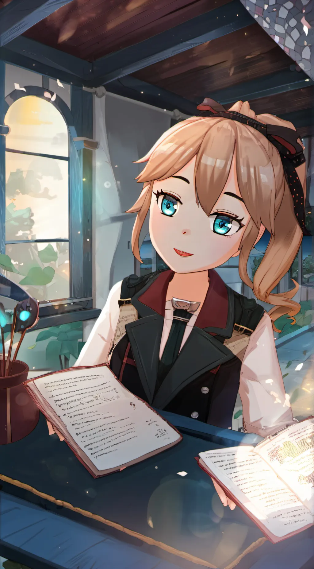 ai character: Kiya background