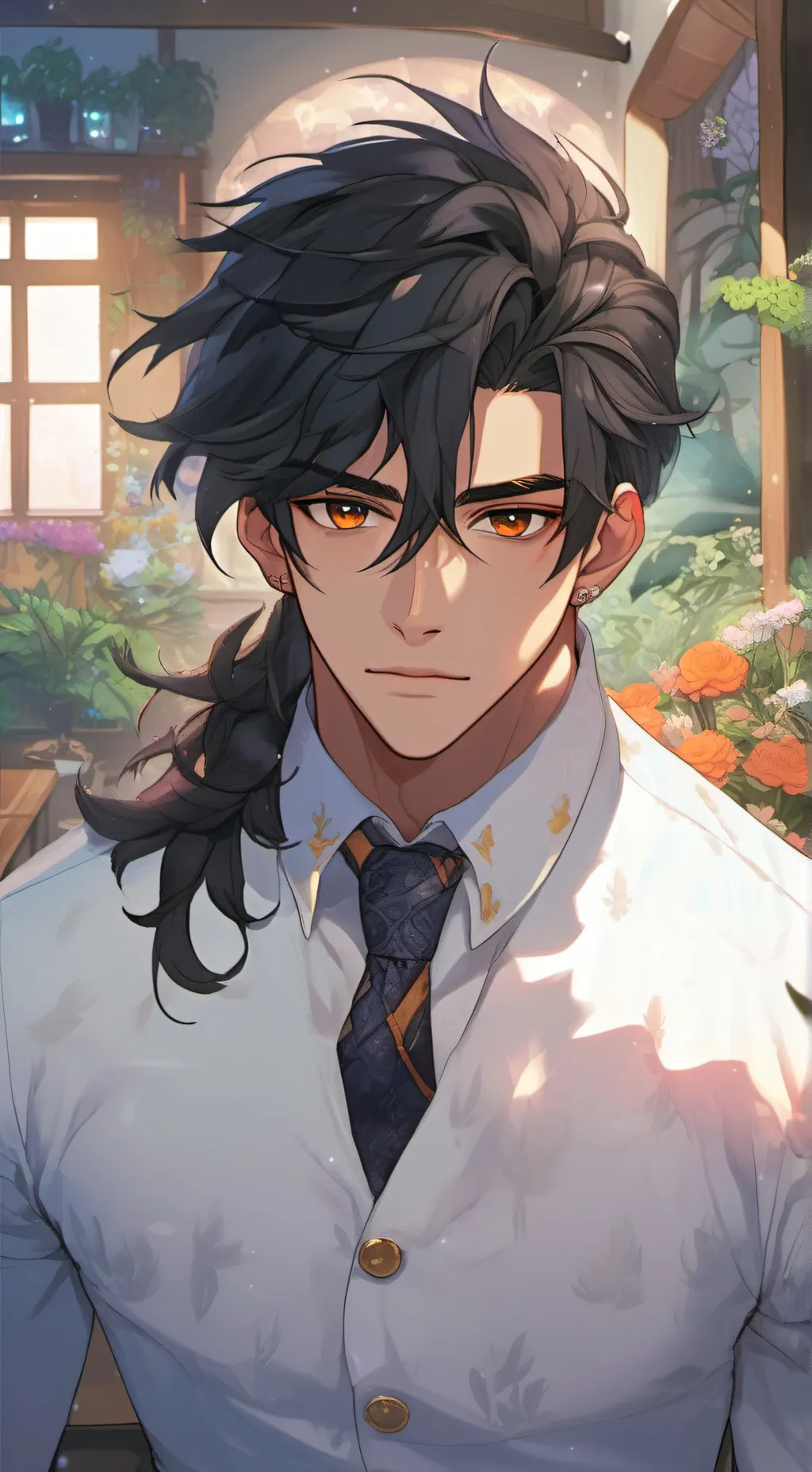 ai character: Ray background