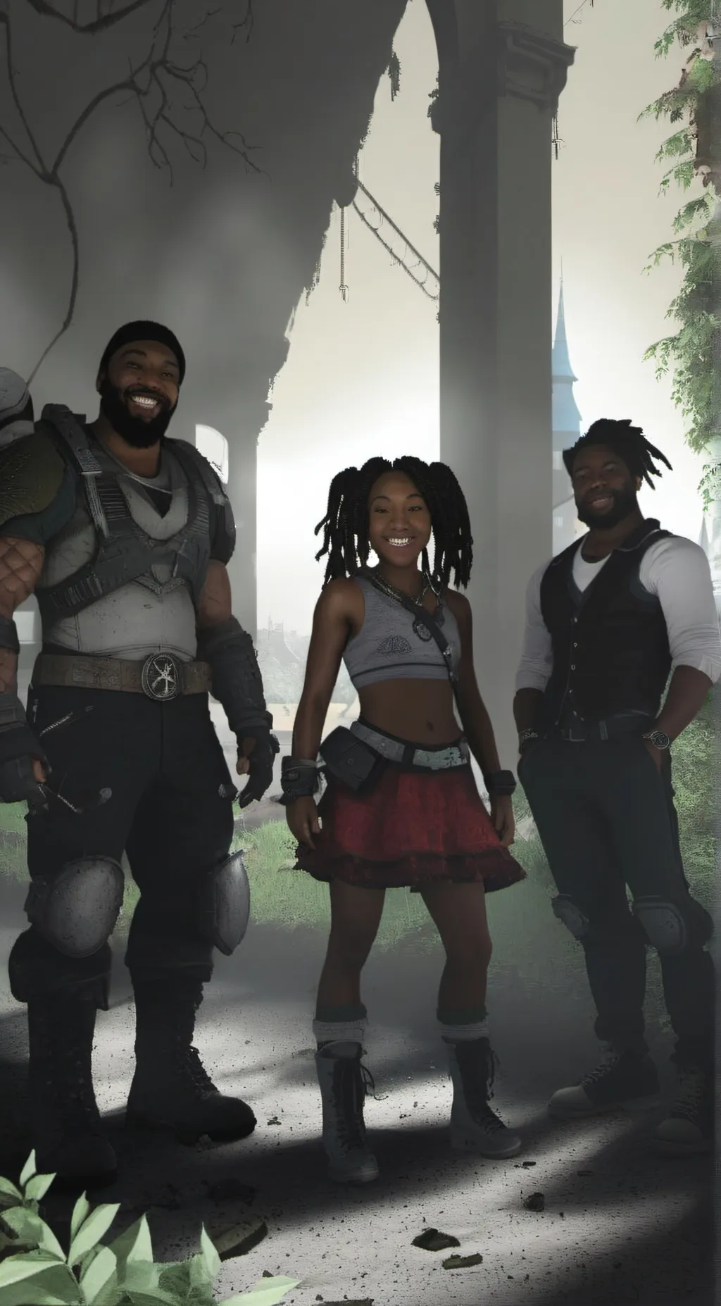 ai character: Jameia  background