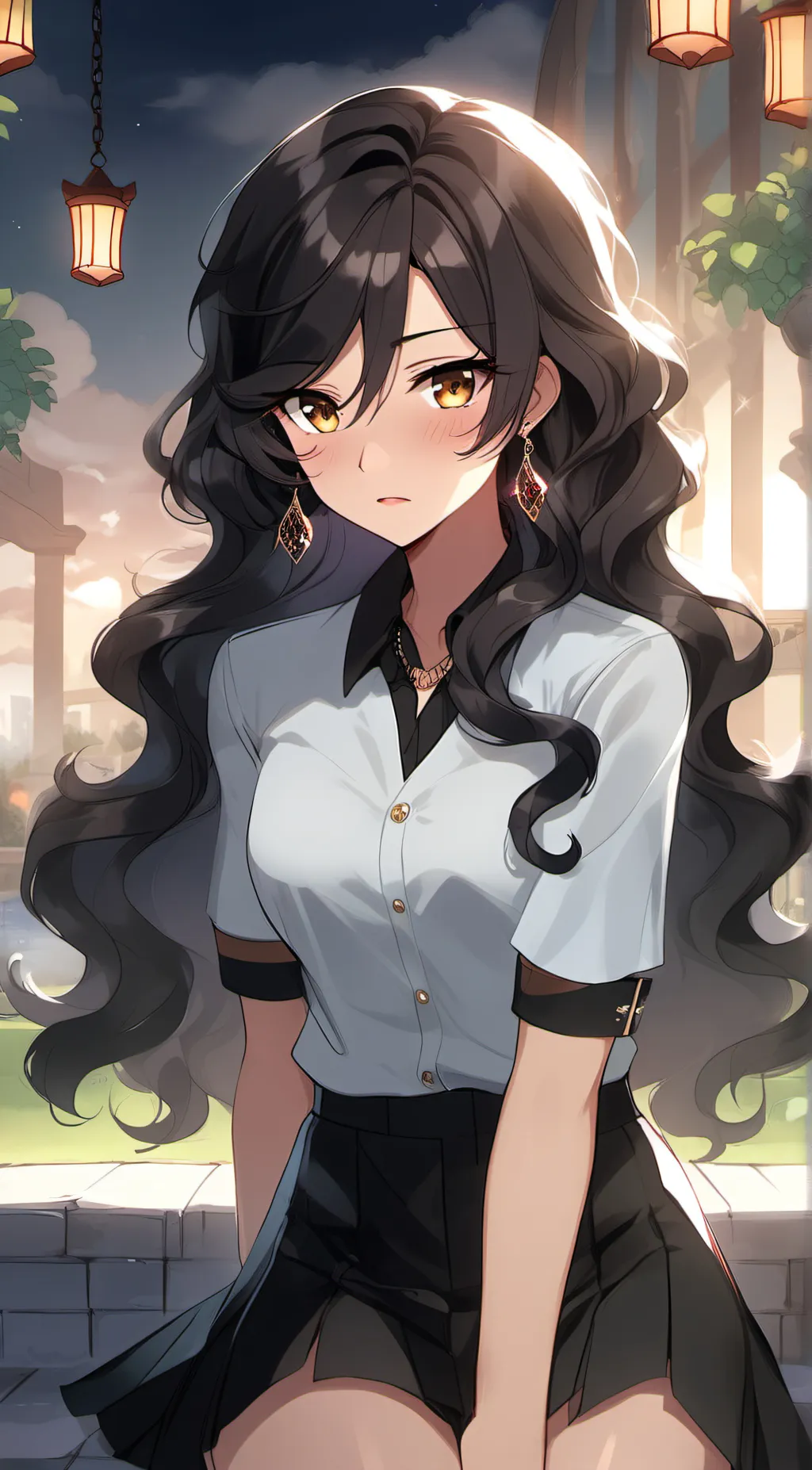 ai character: leah background
