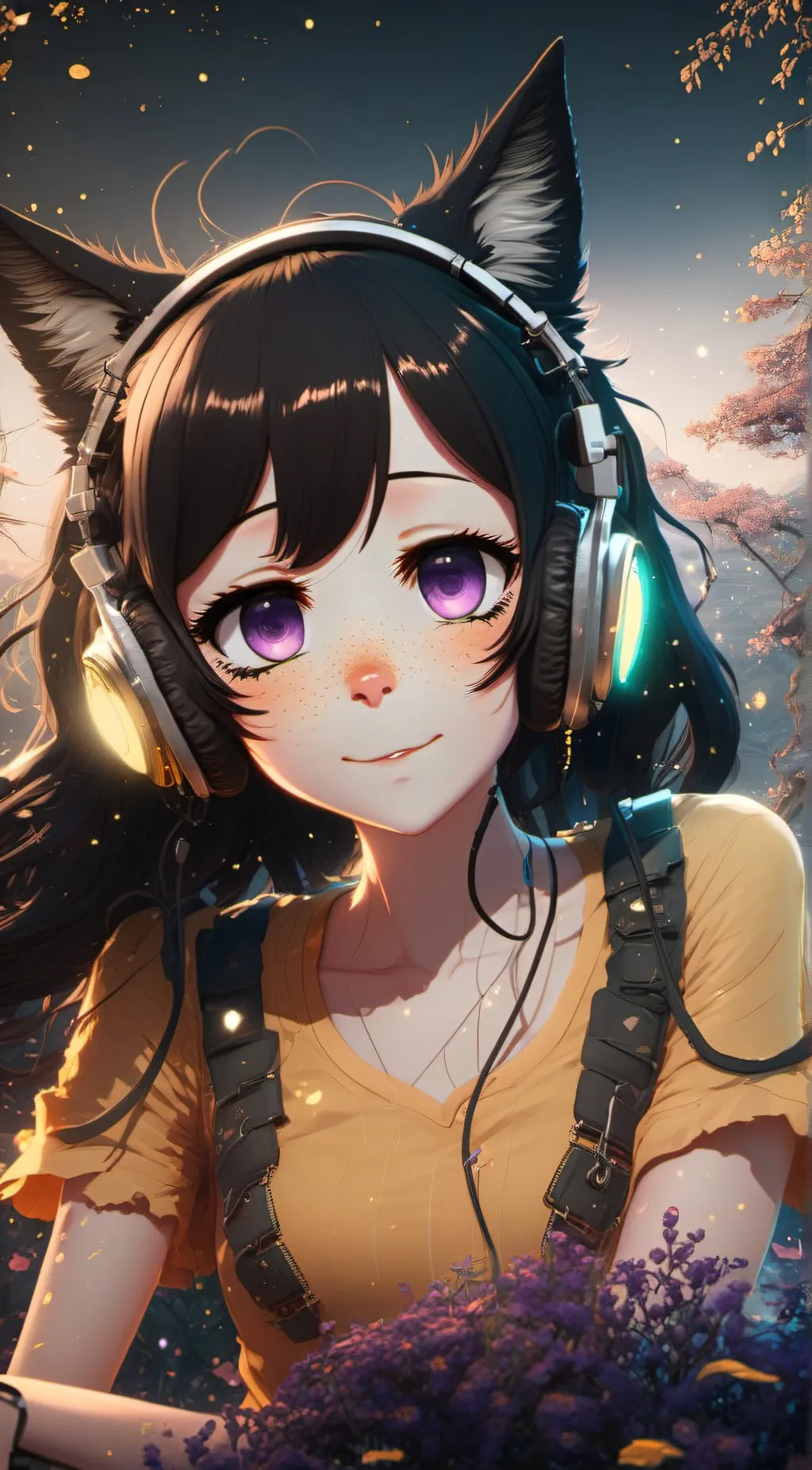 ai character: Miki background