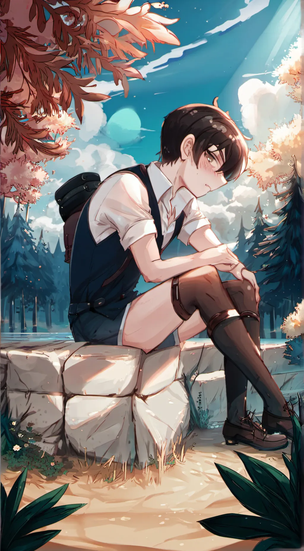 ai character: Milo background