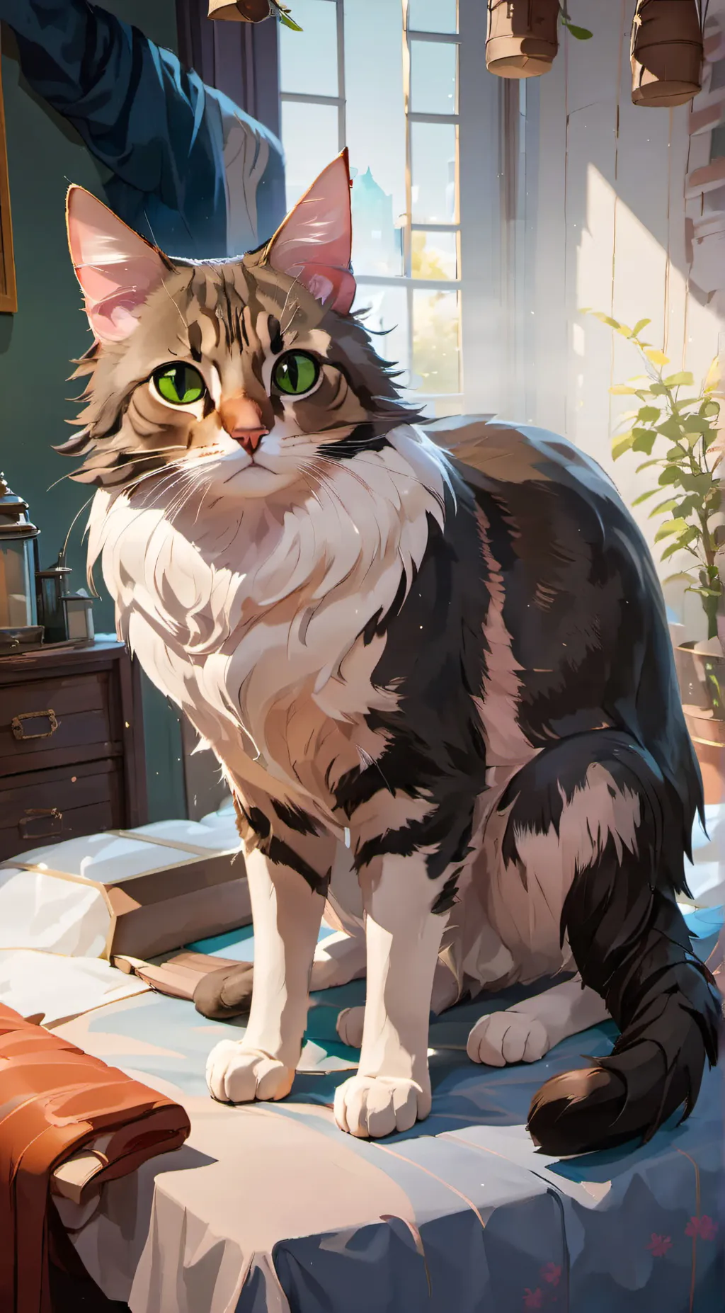 ai character: Mia background