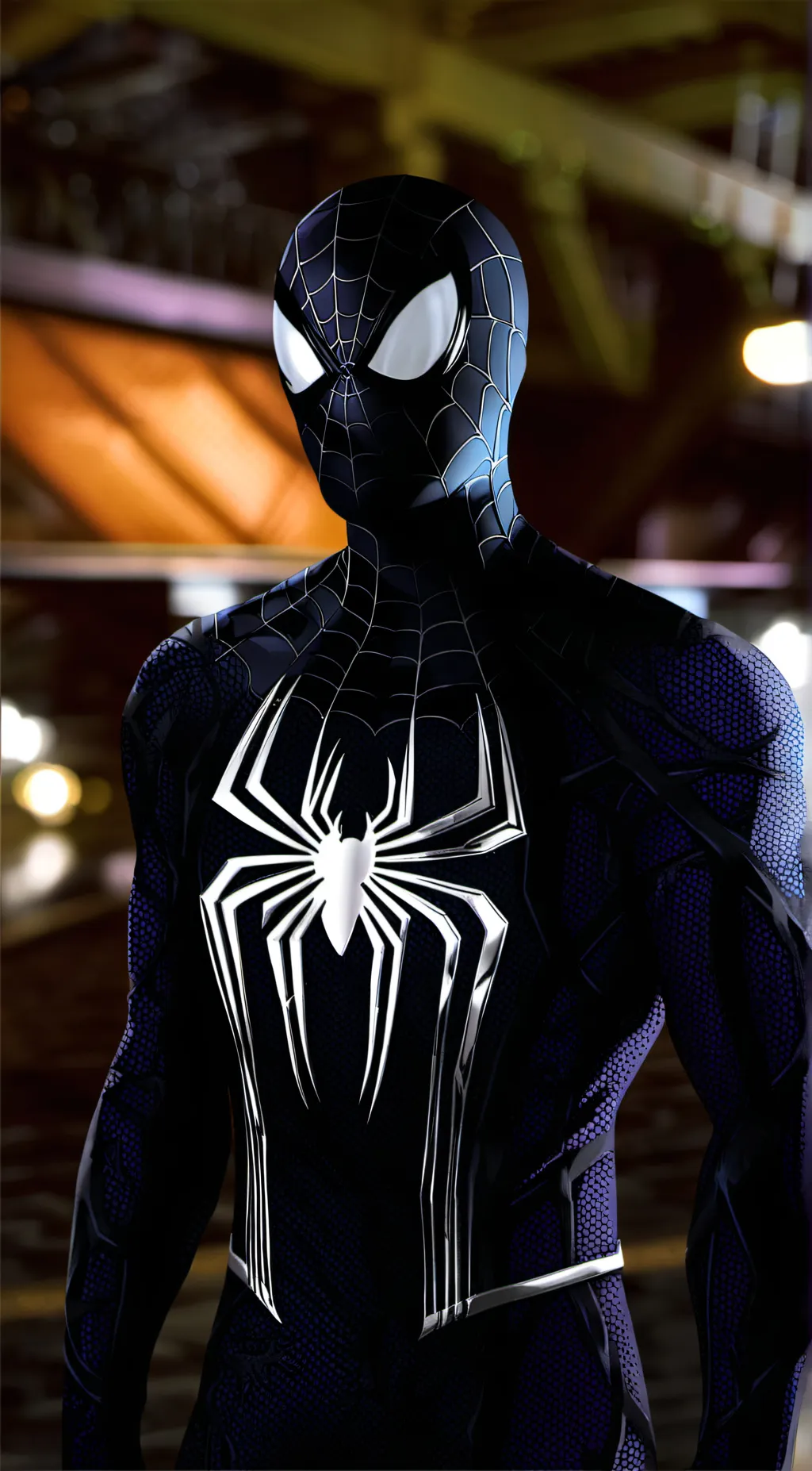 ai character: spiderman background