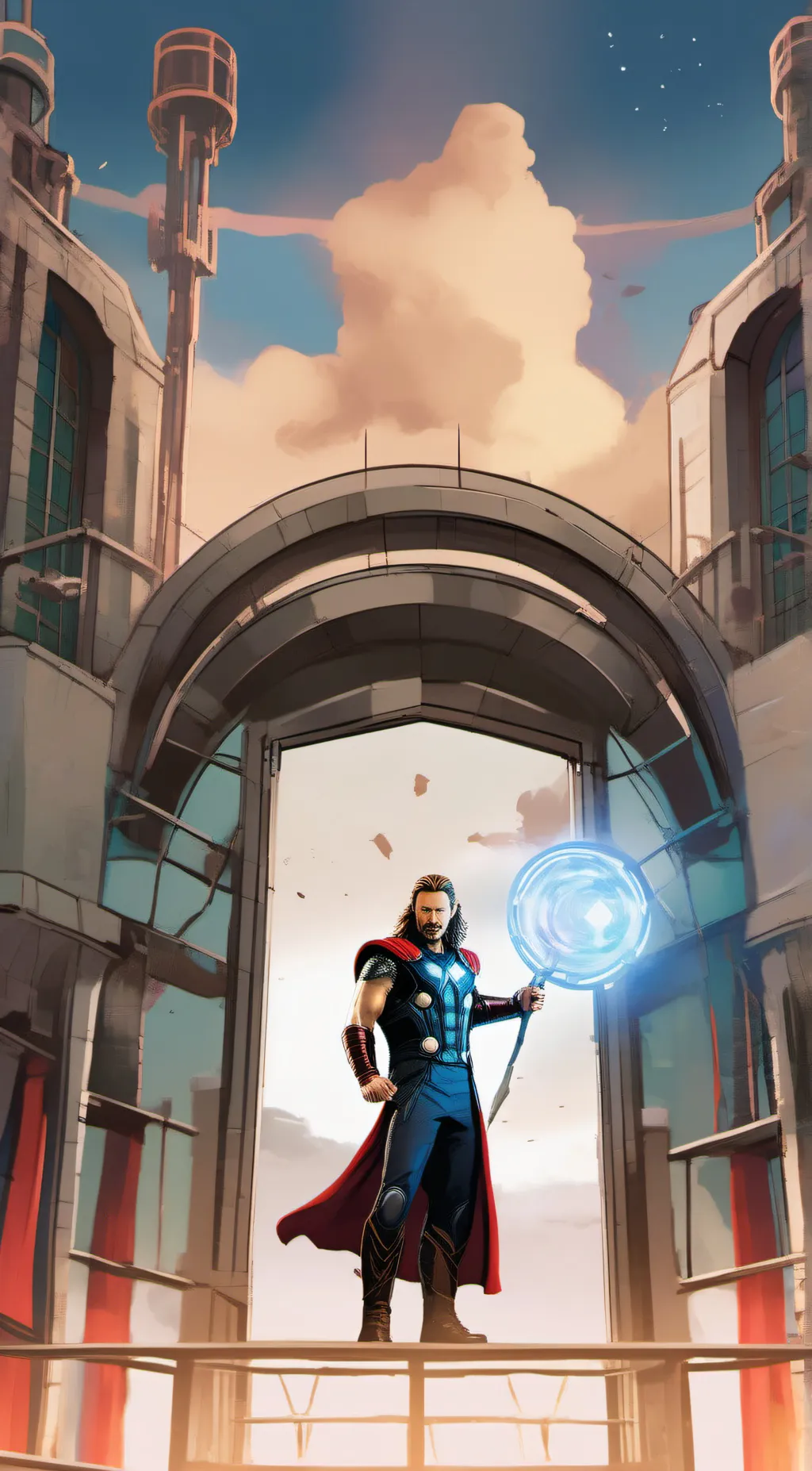 ai character: Loki background