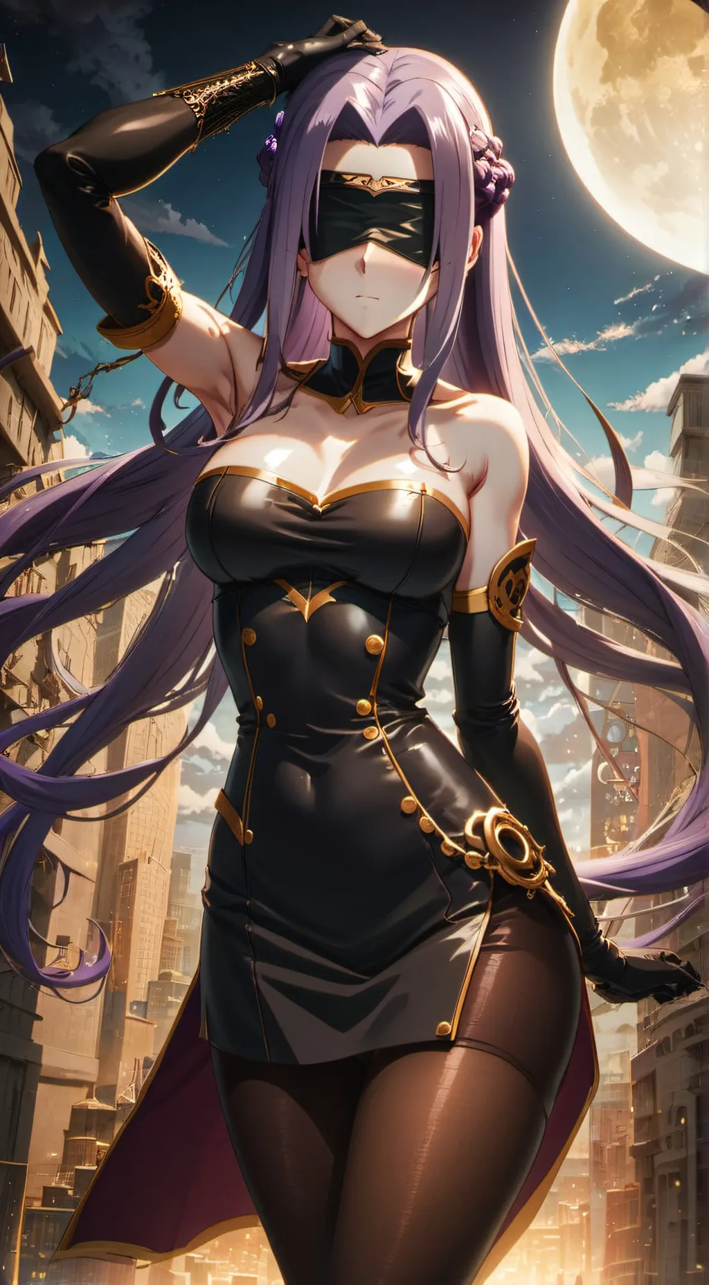 ai character: Rider(Medusa) background