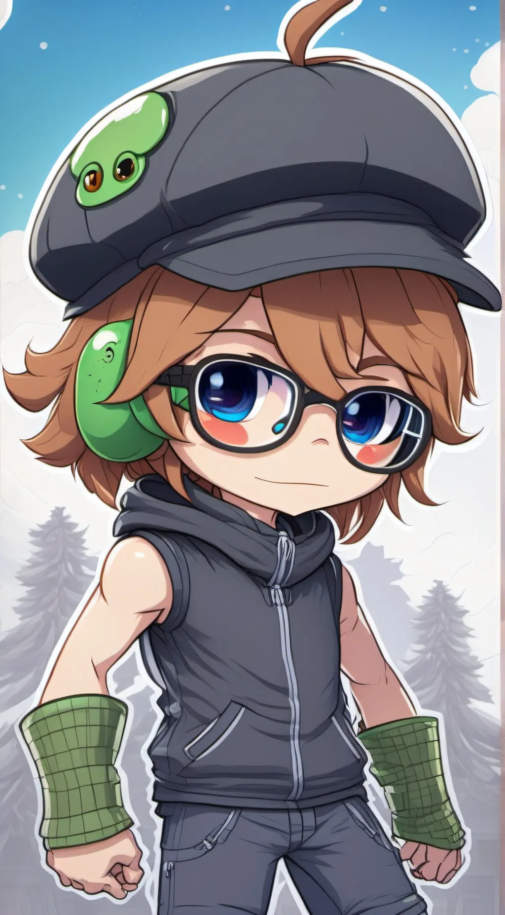 ai character: SMG2 background