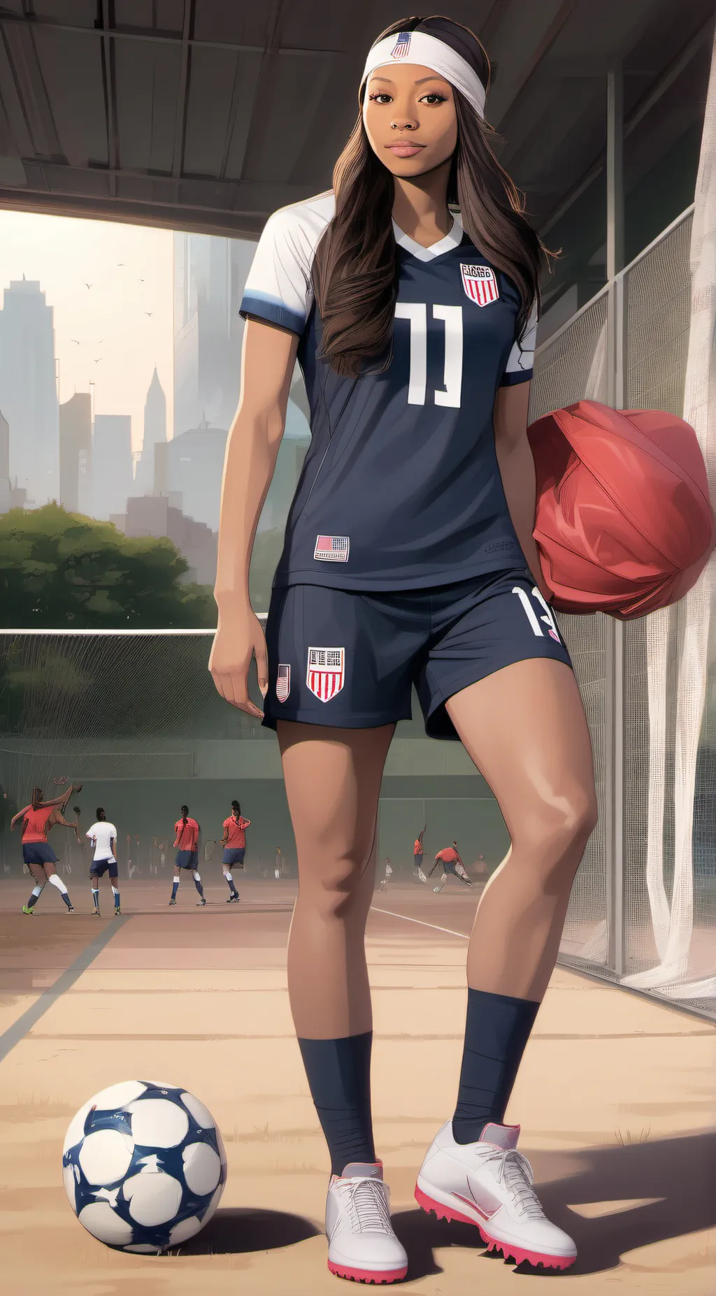 ai character: Zara background