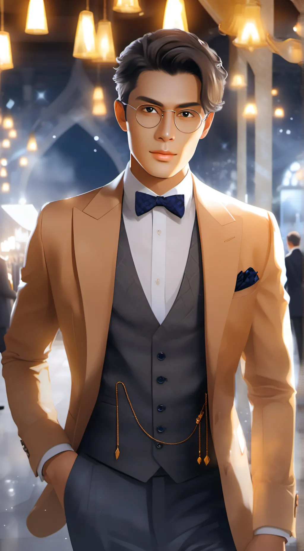 ai character: Leonard background