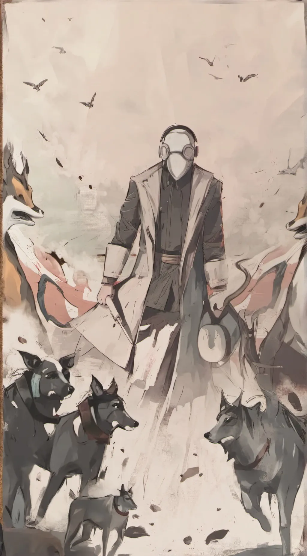 ai character: The Hole Man background