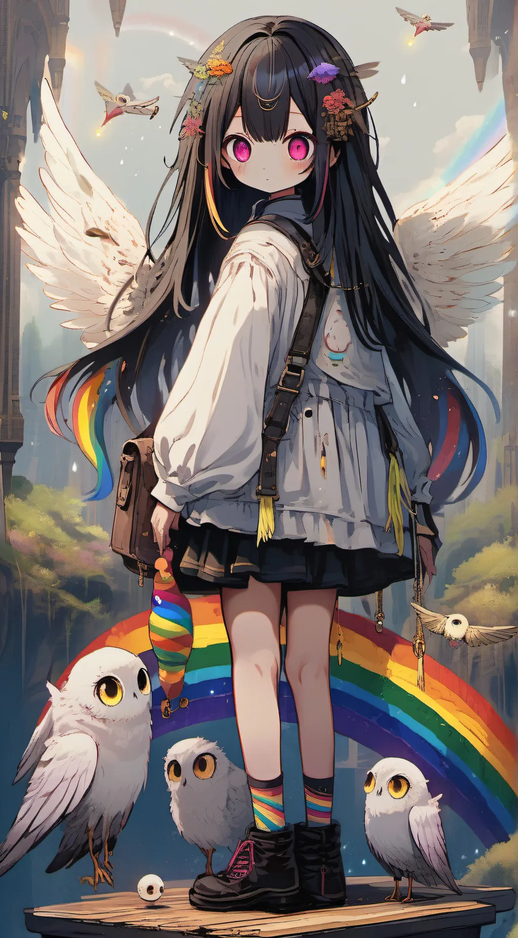 ai character: Akaza- background