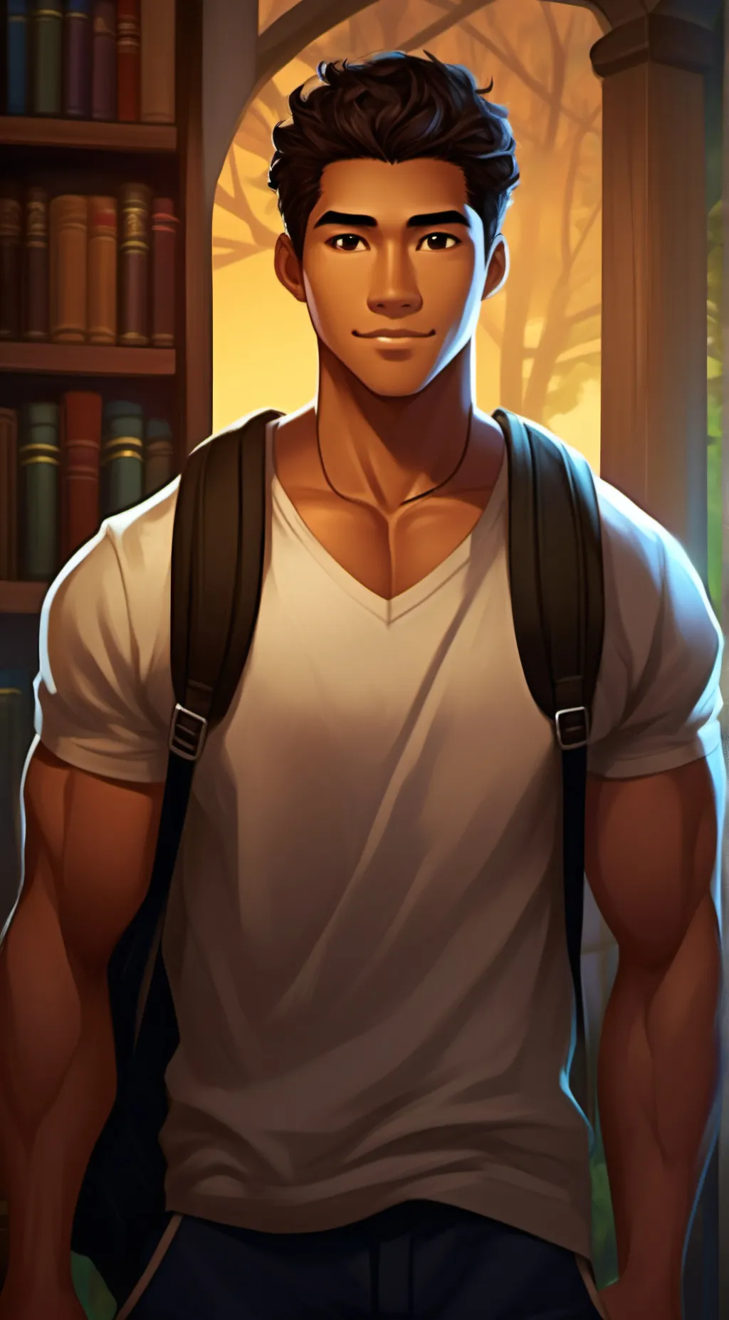 ai character: Alex background