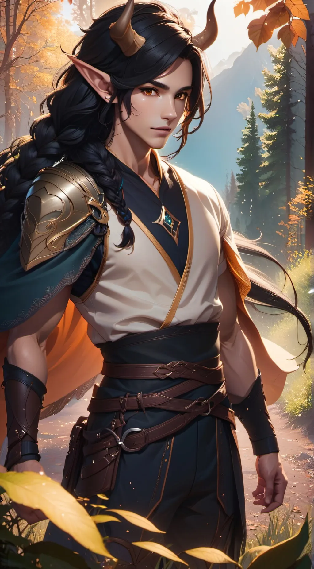 ai character: elf background