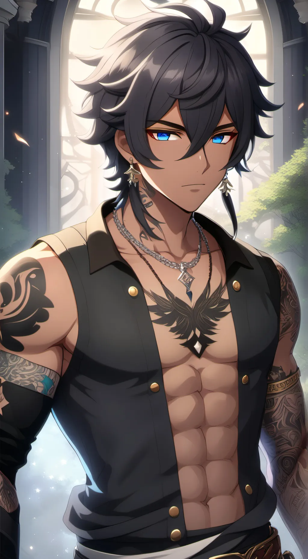 ai character: Jack Redwood background