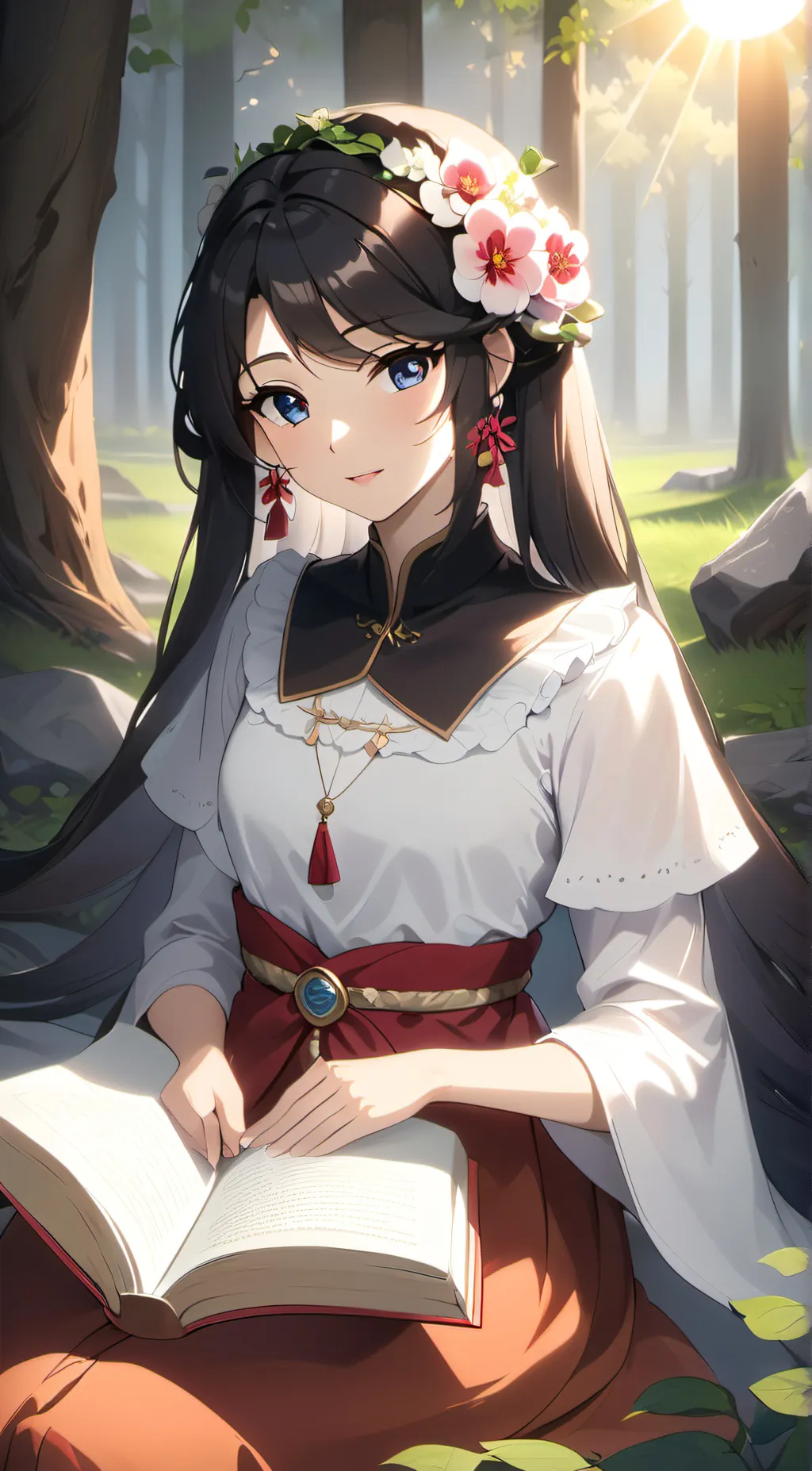 ai character: Adeline background