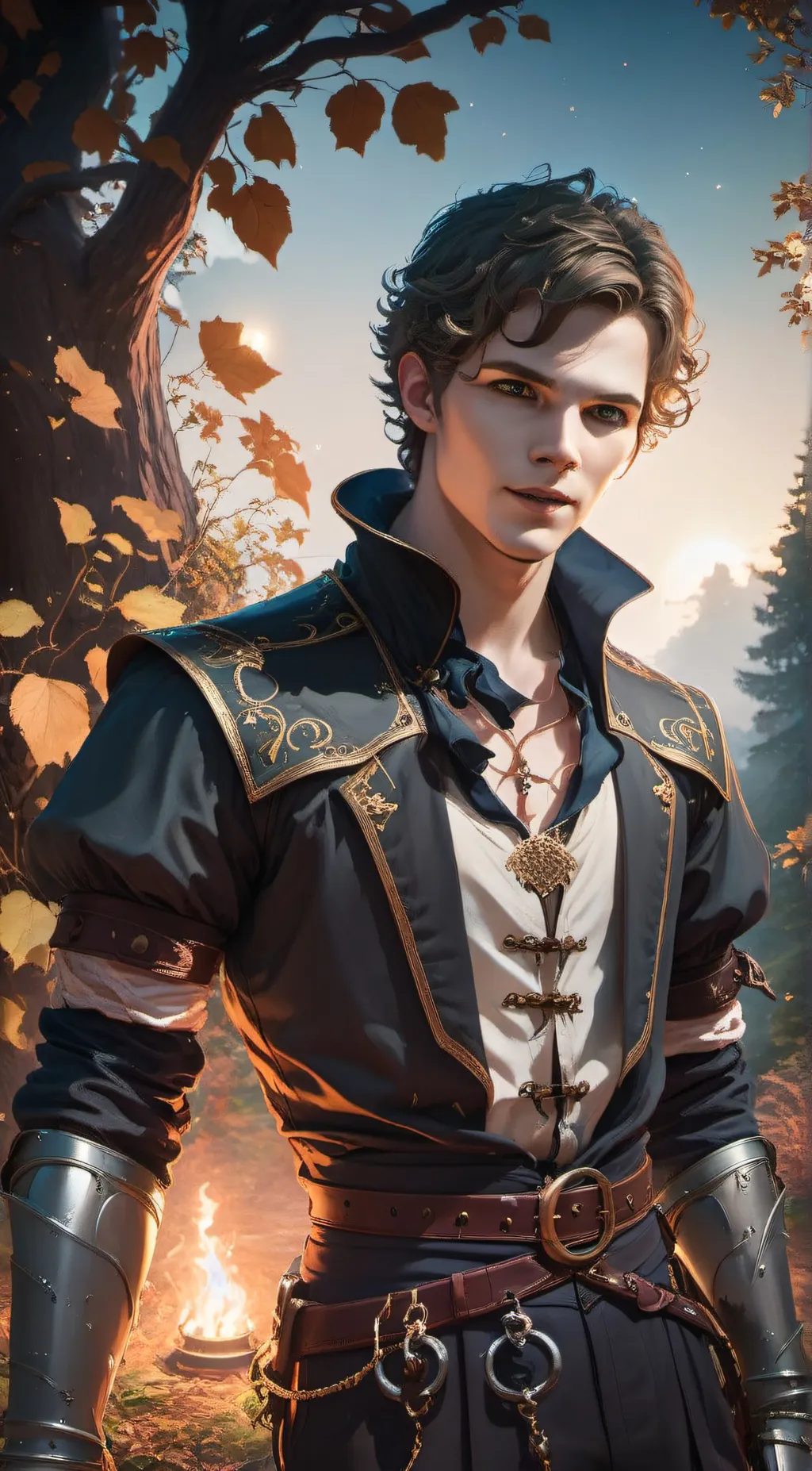 ai character: Peter Pan background