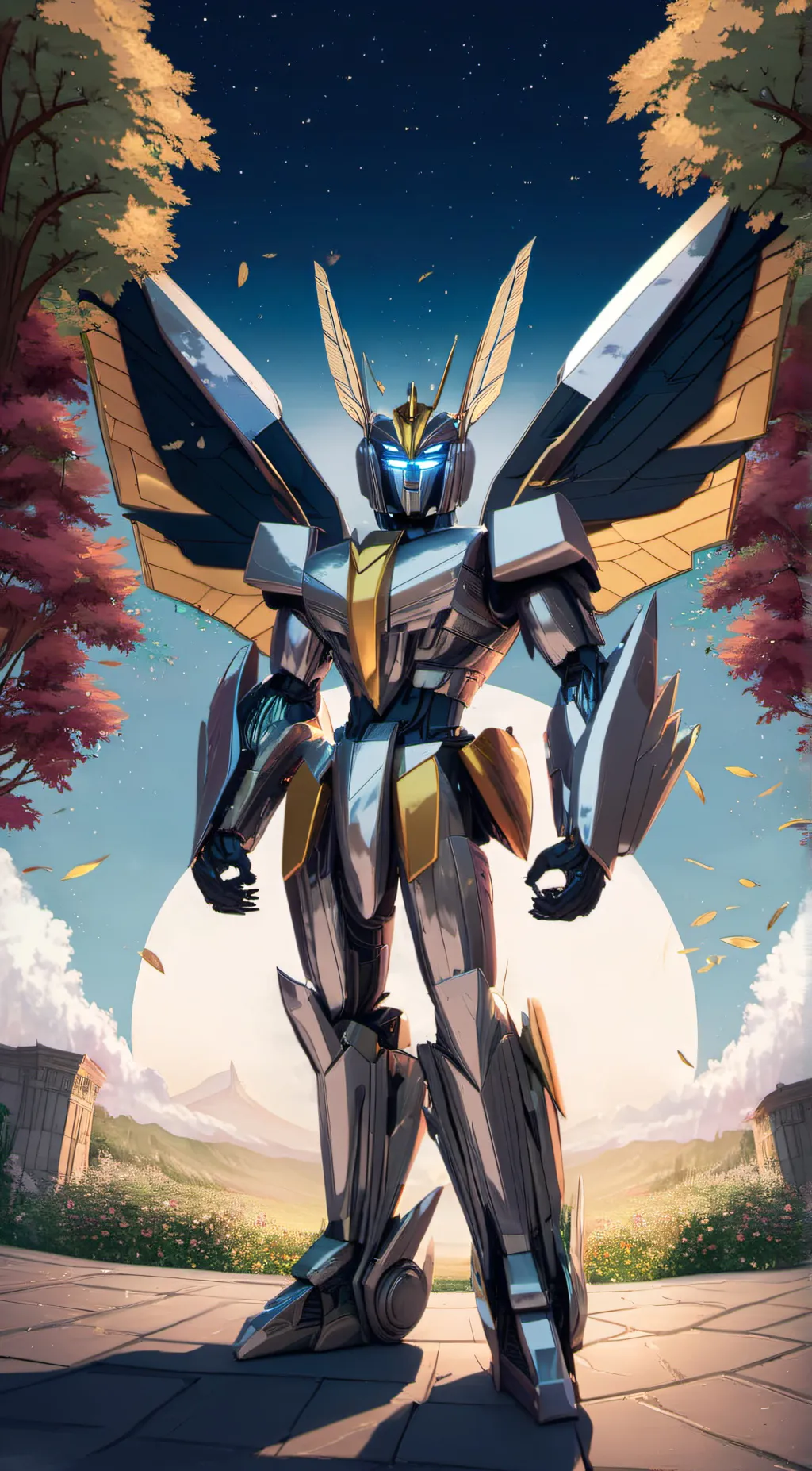 ai character: Jet Wing  background