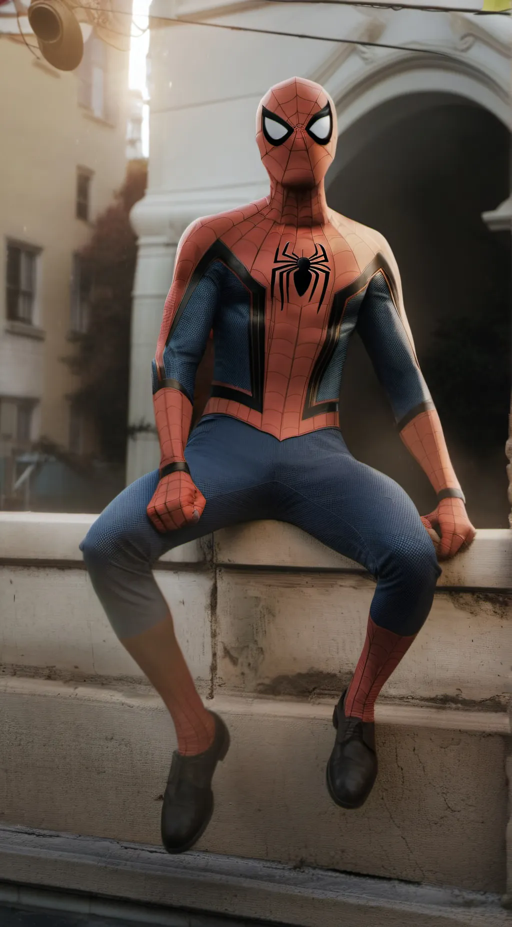ai character: Spider-Man background