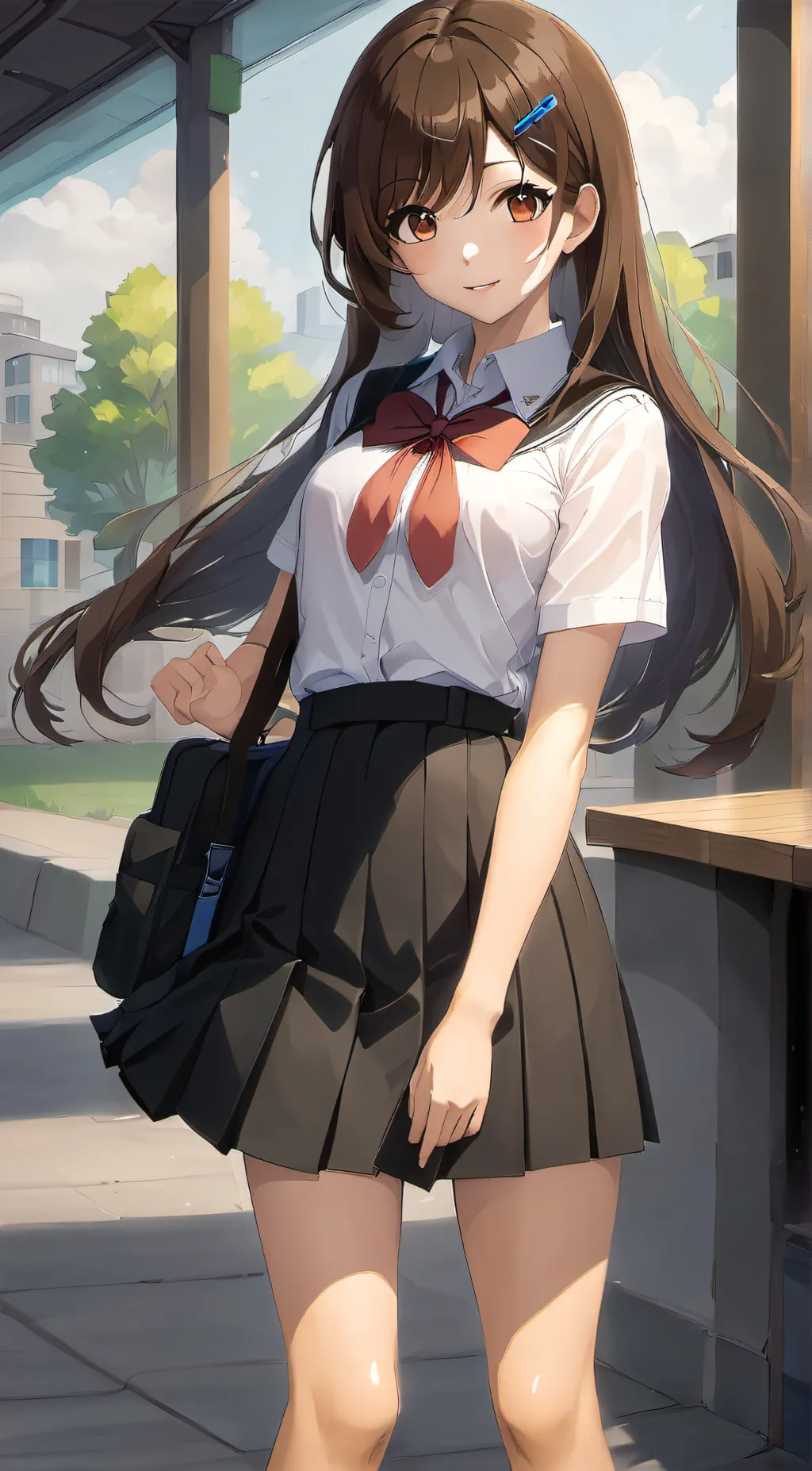 ai character: Naomi Aizowa background